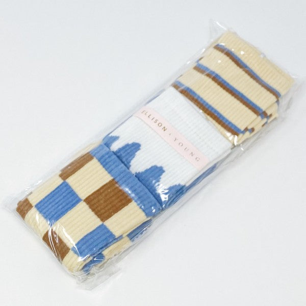 Pattern Trio Socks Set - Premium  from Tooksie - Just $11.99! Shop now at Tooksie