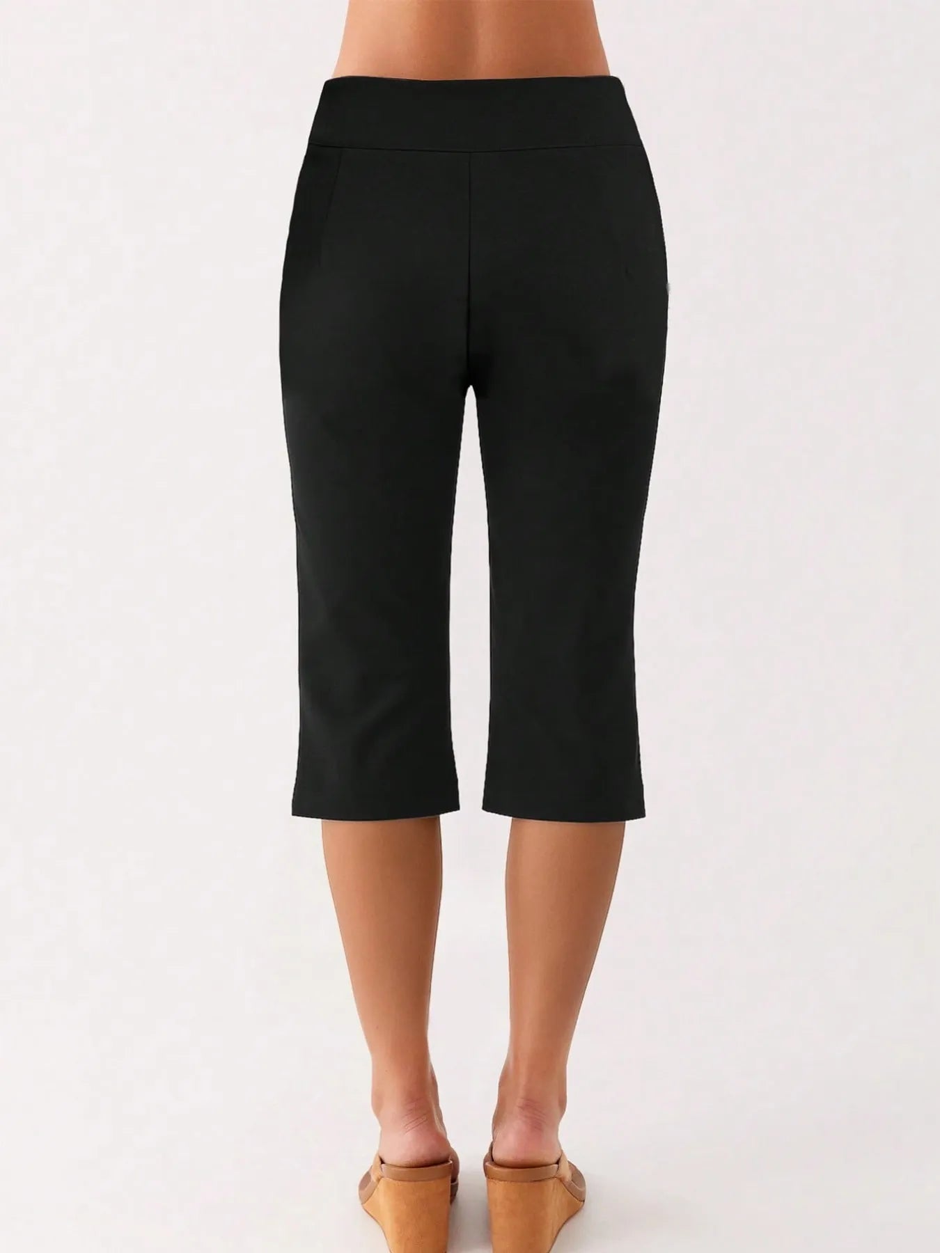 High-Waisted Capri Pants - Premium variable from Tooksie - Just $28.99! Shop now at Tooksie