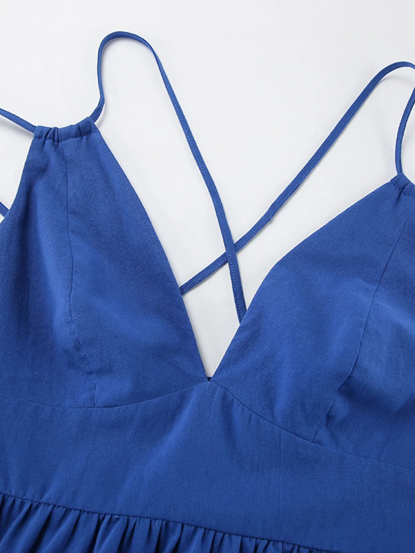 V-Neck Tiered Maxi Cami Dress - Premium variable from Tooksie - Just $45.99! Shop now at Tooksie