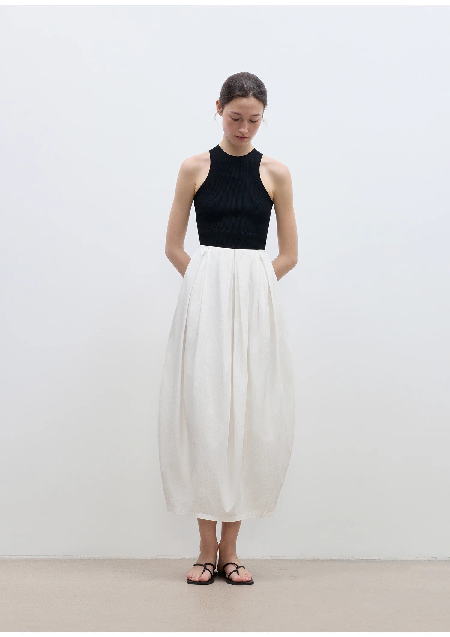 Flower Bud Midi Skirt - Premium variable from Tooksie - Just $85.99! Shop now at Tooksie