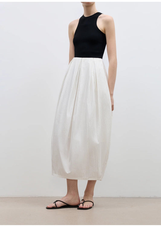Flower Bud Midi Skirt - Premium variable from Tooksie - Just $85.99! Shop now at Tooksie