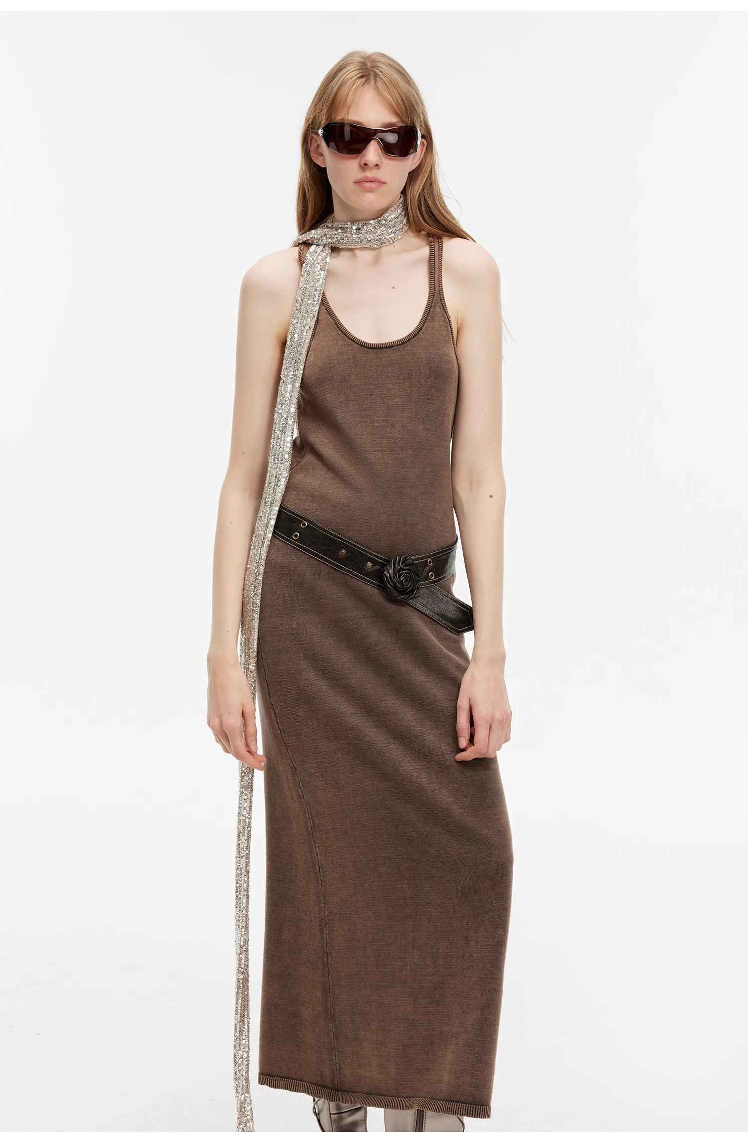 Vintage Fade Distressed Dress - Premium variable from Tooksie - Just $66.99! Shop now at Tooksie