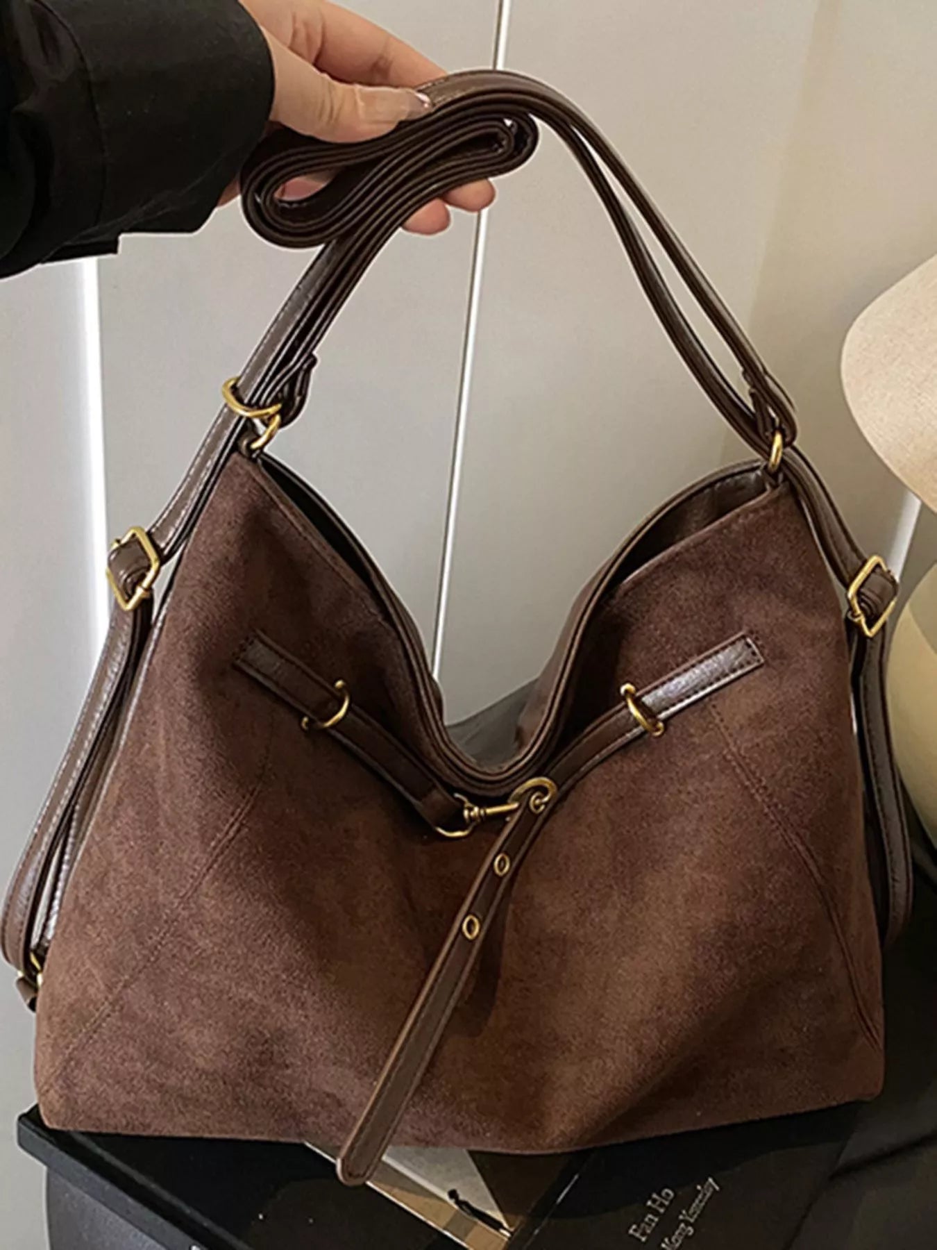 Vintage Soft Brushed Finish Tote - Premium variable from Tooksie - Just $30.99! Shop now at Tooksie