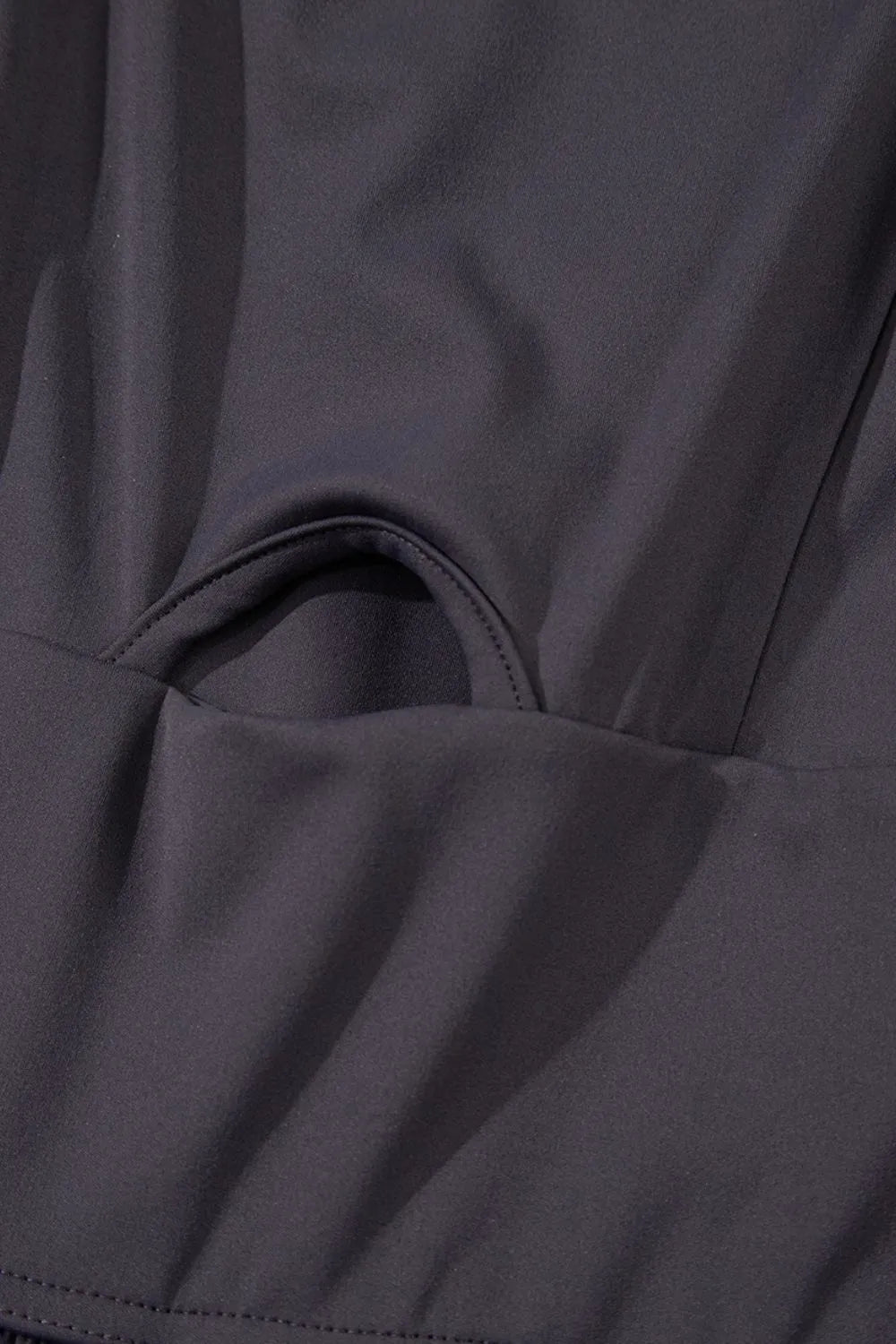 Cutout Square Neck Yoga Jumpsuit - Premium variable from Tooksie - Just $48.99! Shop now at Tooksie