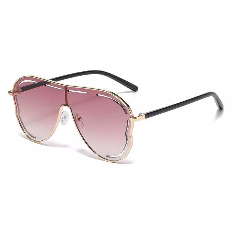 Oversize Classic Fade Aviator Sunglasses - Premium variable from Tooksie - Just $16.99! Shop now at Tooksie