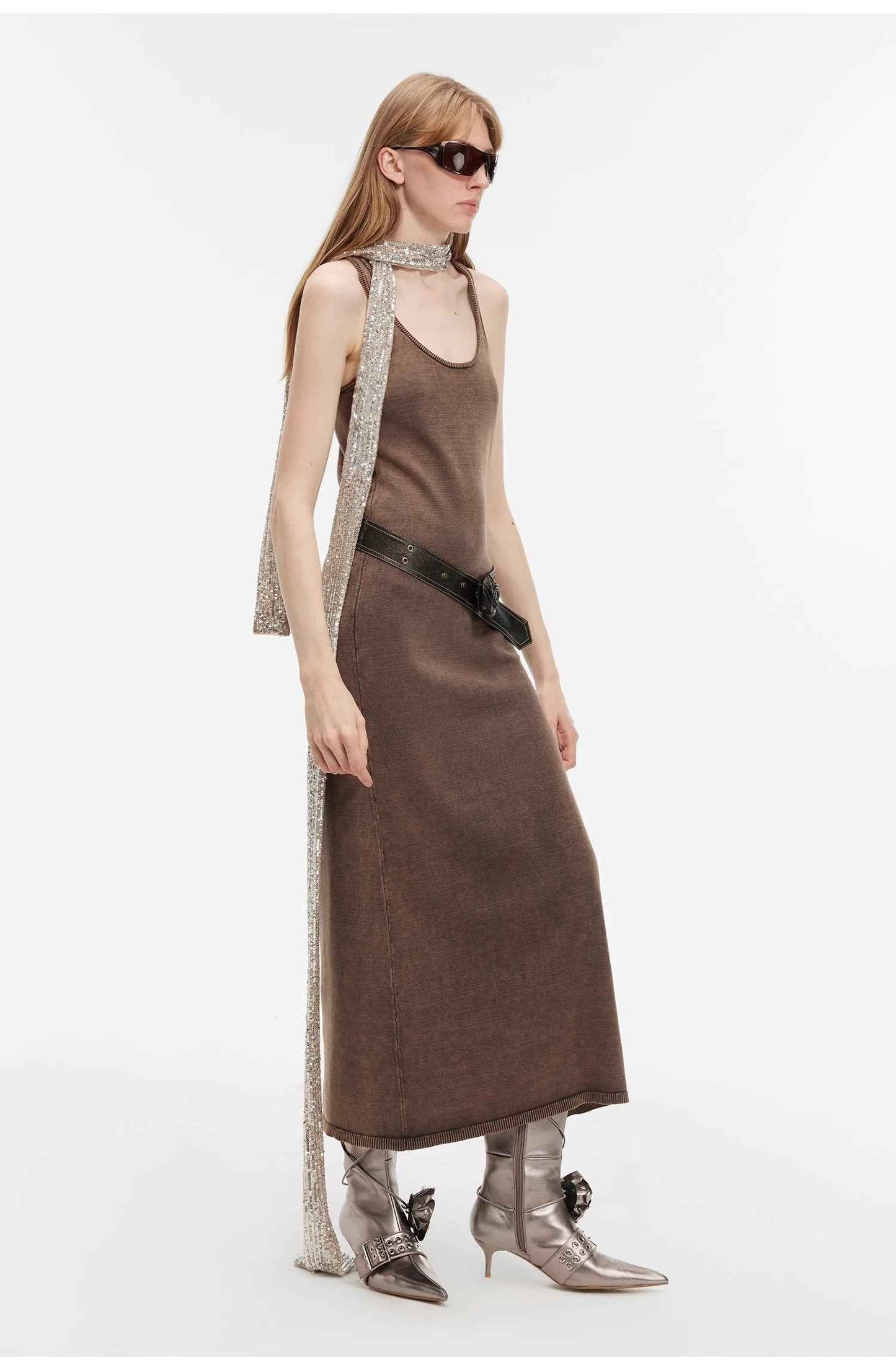 Vintage Fade Distressed Dress - Premium variable from Tooksie - Just $66.99! Shop now at Tooksie
