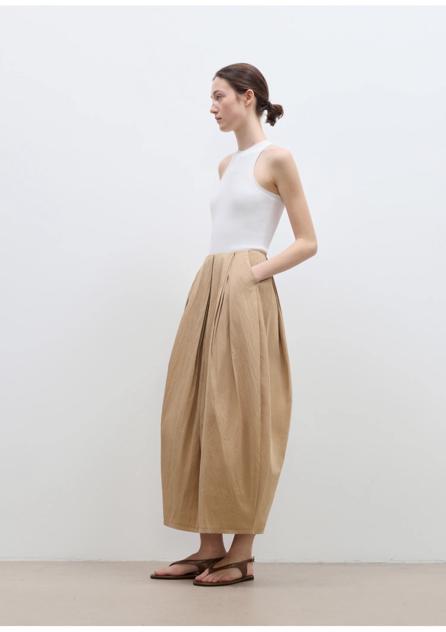 Flower Bud Midi Skirt - Premium variable from Tooksie - Just $85.99! Shop now at Tooksie