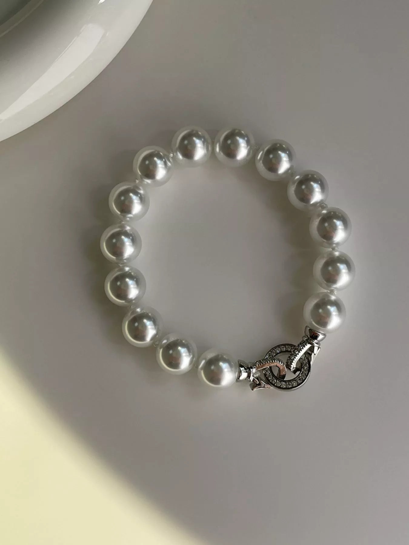 Pearl Beaded Bracelet with Clasp - Premium variable from Tooksie - Just $23.99! Shop now at Tooksie
