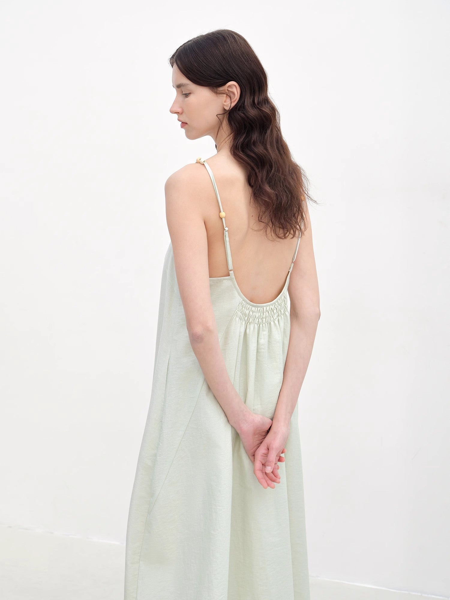 Maxi Dress with Beaded Strap Detail - Premium variable from Tooksie - Just $70.99! Shop now at Tooksie
