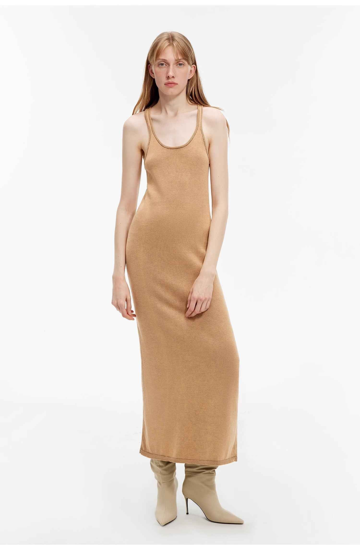 Vintage Fade Distressed Dress - Premium variable from Tooksie - Just $66.99! Shop now at Tooksie