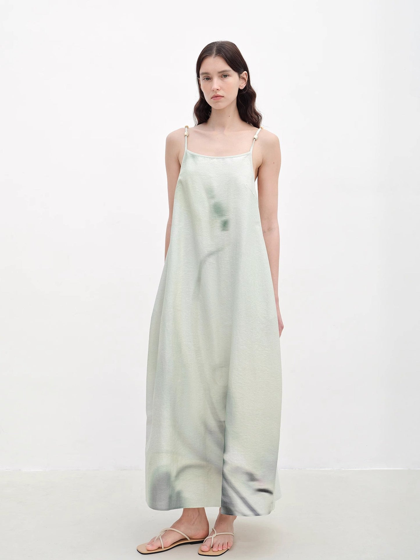 Maxi Dress with Beaded Strap Detail - Premium variable from Tooksie - Just $70.99! Shop now at Tooksie