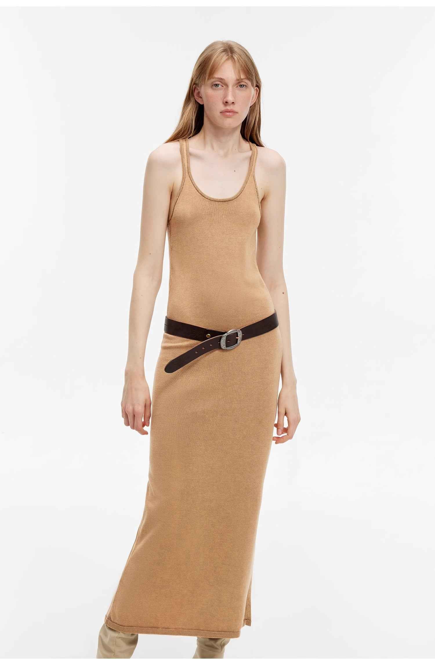 Vintage Fade Distressed Dress - Premium variable from Tooksie - Just $66.99! Shop now at Tooksie