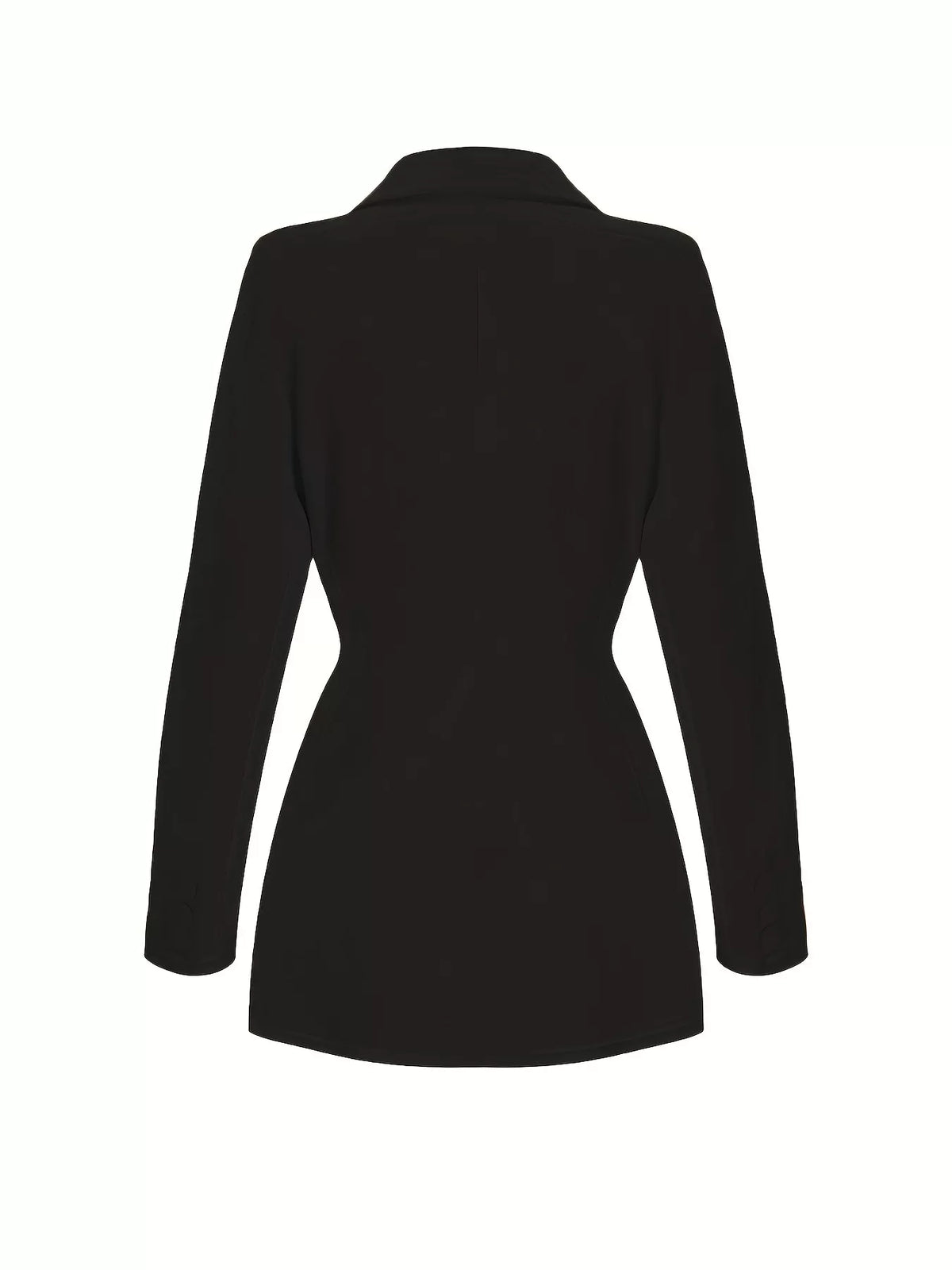 Slim Fit Lapel Collar Blazer - Premium variable from Tooksie - Just $64.99! Shop now at Tooksie