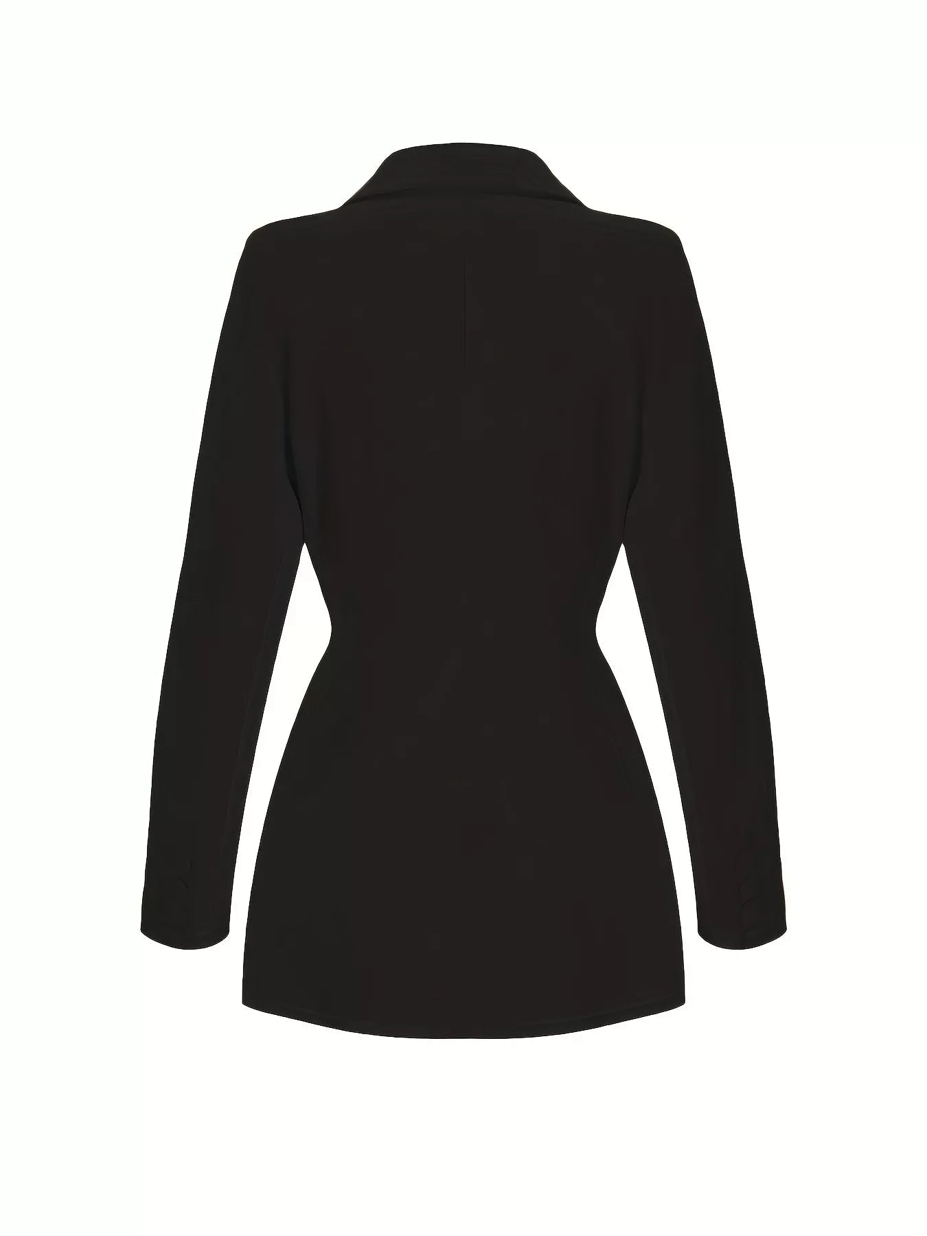 Slim Fit Lapel Collar Blazer - Premium variable from Tooksie - Just $64.99! Shop now at Tooksie