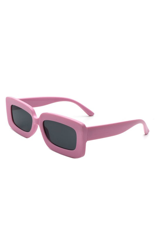 Rectangle Flat Top Sunglasses - Premium variable from Tooksie - Just $12.99! Shop now at Tooksie