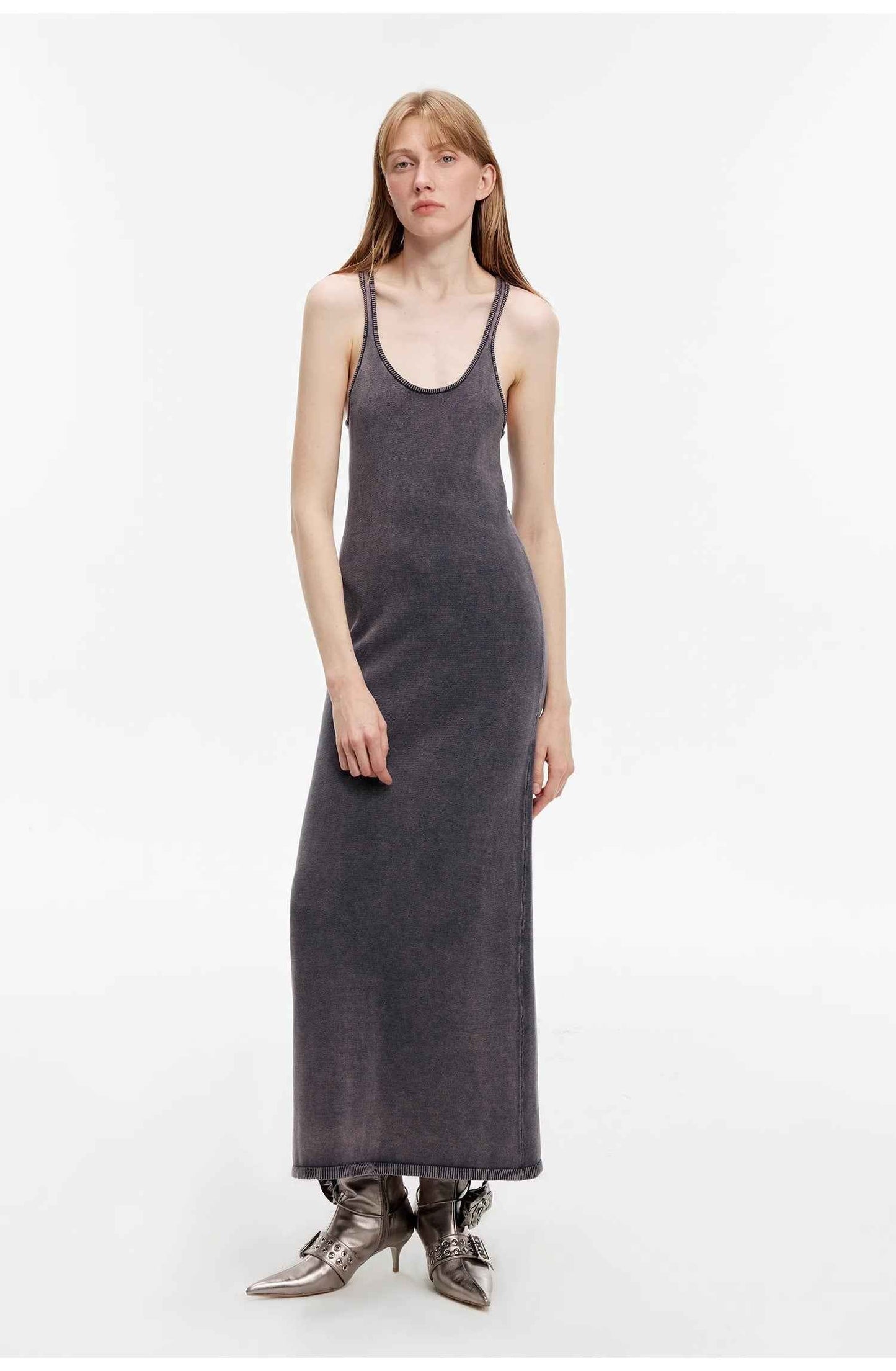 Vintage Fade Distressed Dress - Premium variable from Tooksie - Just $66.99! Shop now at Tooksie