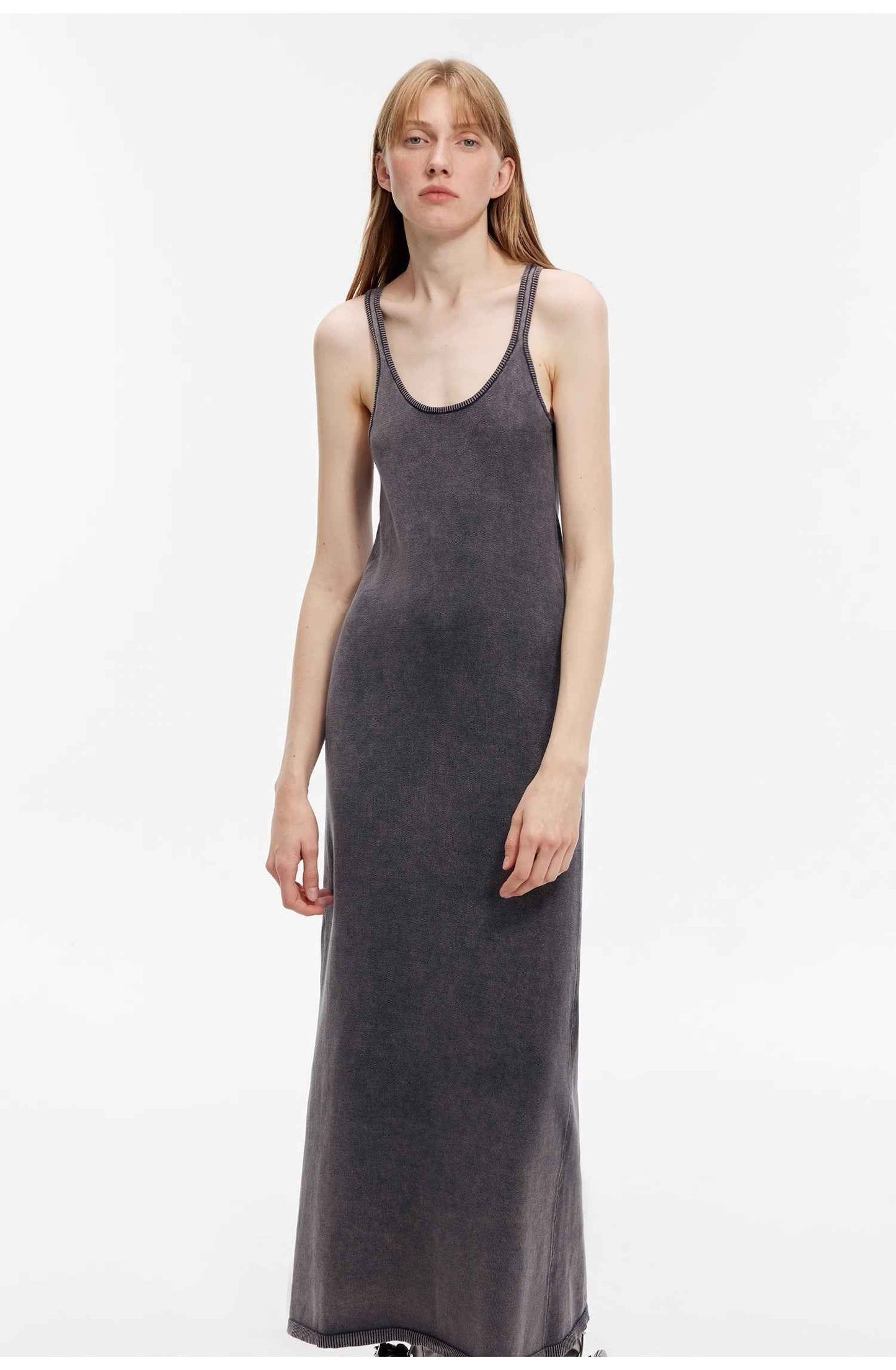 Vintage Fade Distressed Dress - Premium variable from Tooksie - Just $66.99! Shop now at Tooksie