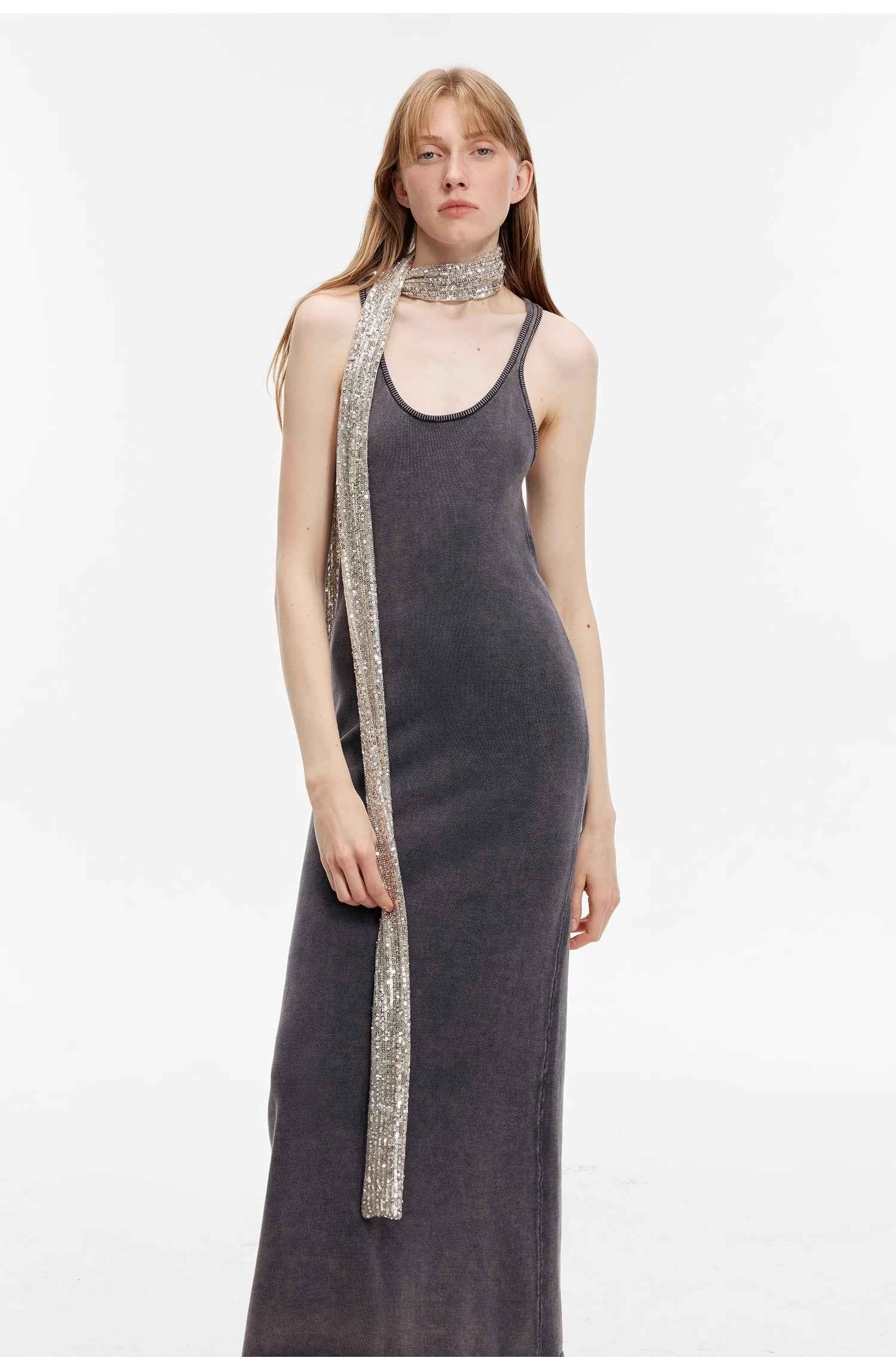 Vintage Fade Distressed Dress - Premium variable from Tooksie - Just $66.99! Shop now at Tooksie