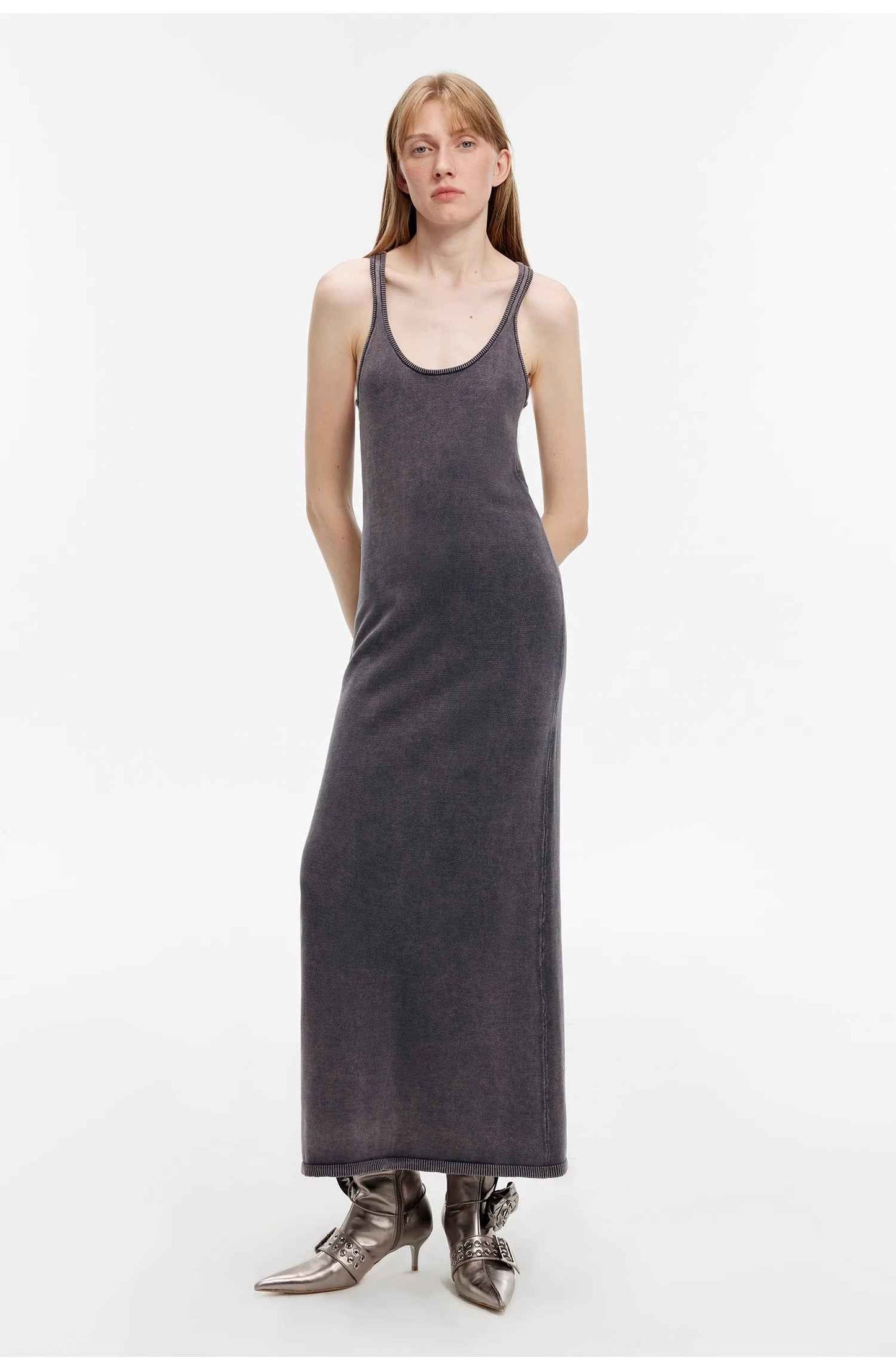 Vintage Fade Distressed Dress - Premium variable from Tooksie - Just $66.99! Shop now at Tooksie