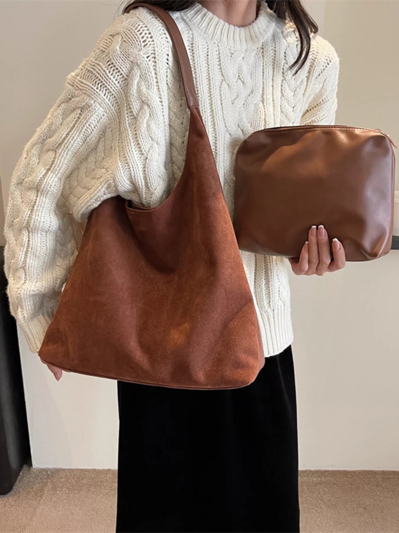 The Luxe Slouch Carryall - Premium variable from Tooksie - Just $30.99! Shop now at Tooksie