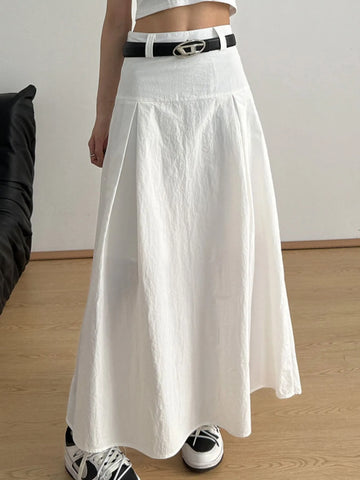 High Waist A-Line Maxi Skirt | Best Price in 2026 at Tooksie