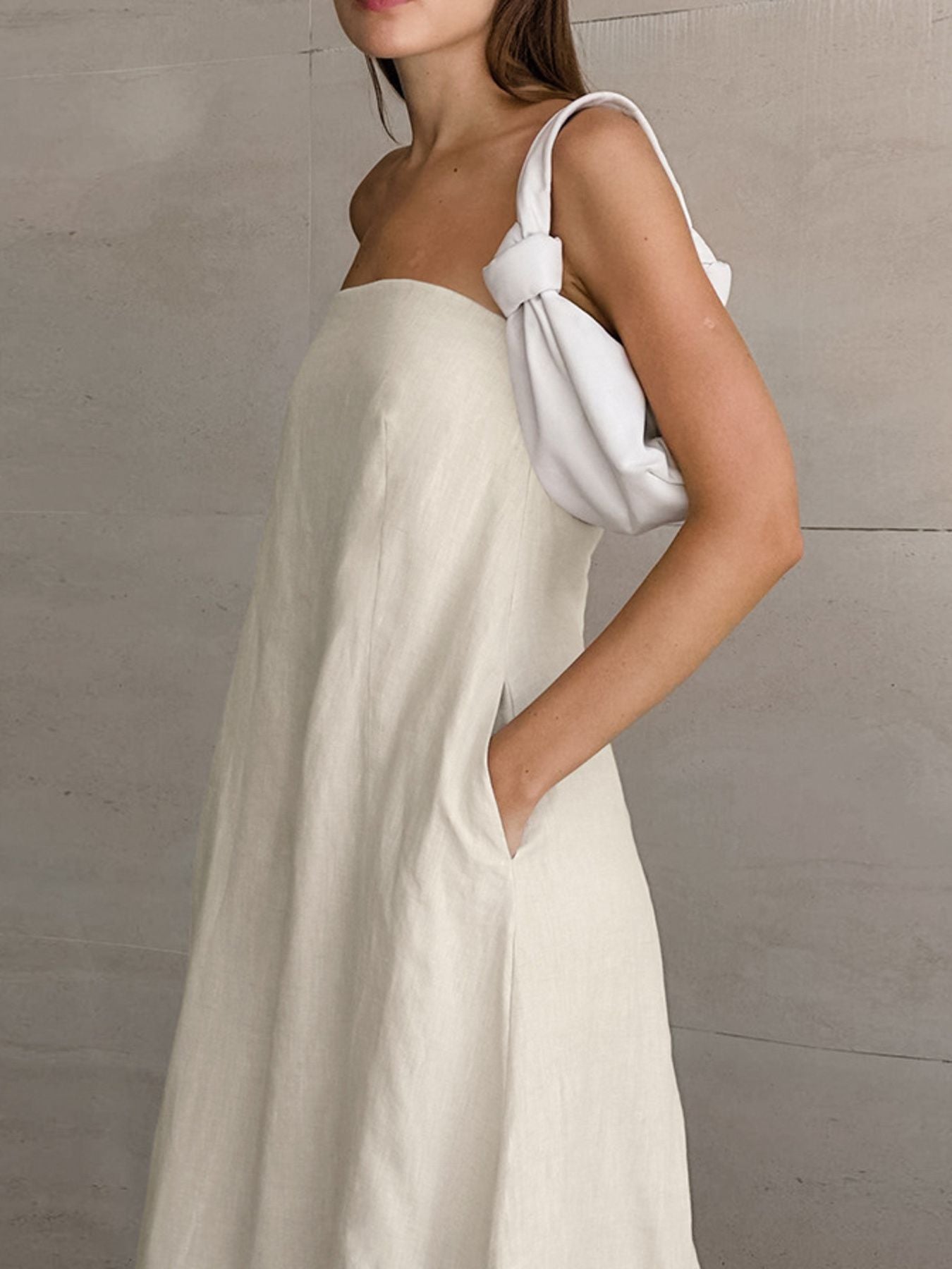 Smocked Back Tube Dress - Premium variable from Tooksie - Just $48.99! Shop now at Tooksie