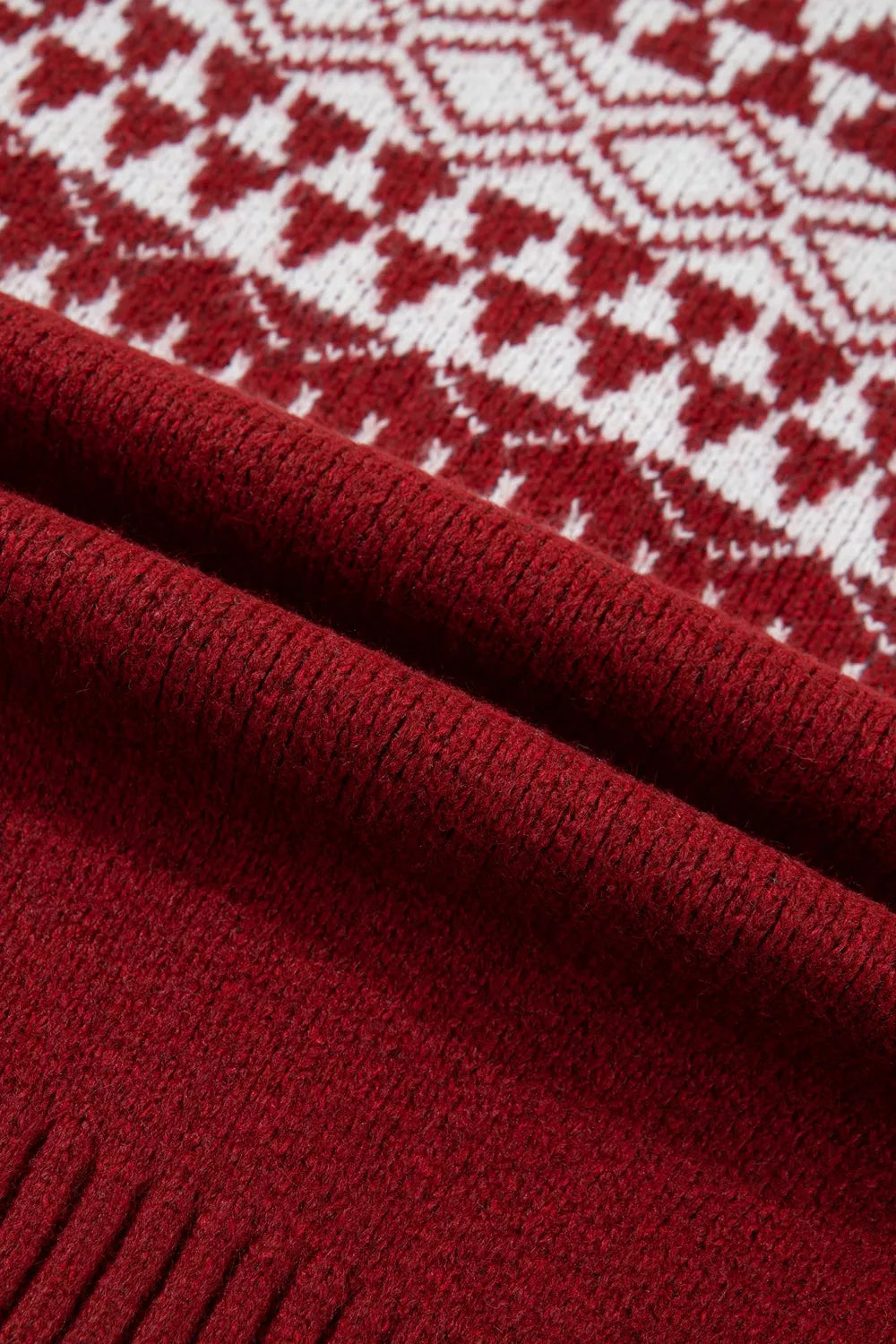 Fair Isle Button Front Cardigan - Premium variable from Tooksie - Just $61.99! Shop now at Tooksie