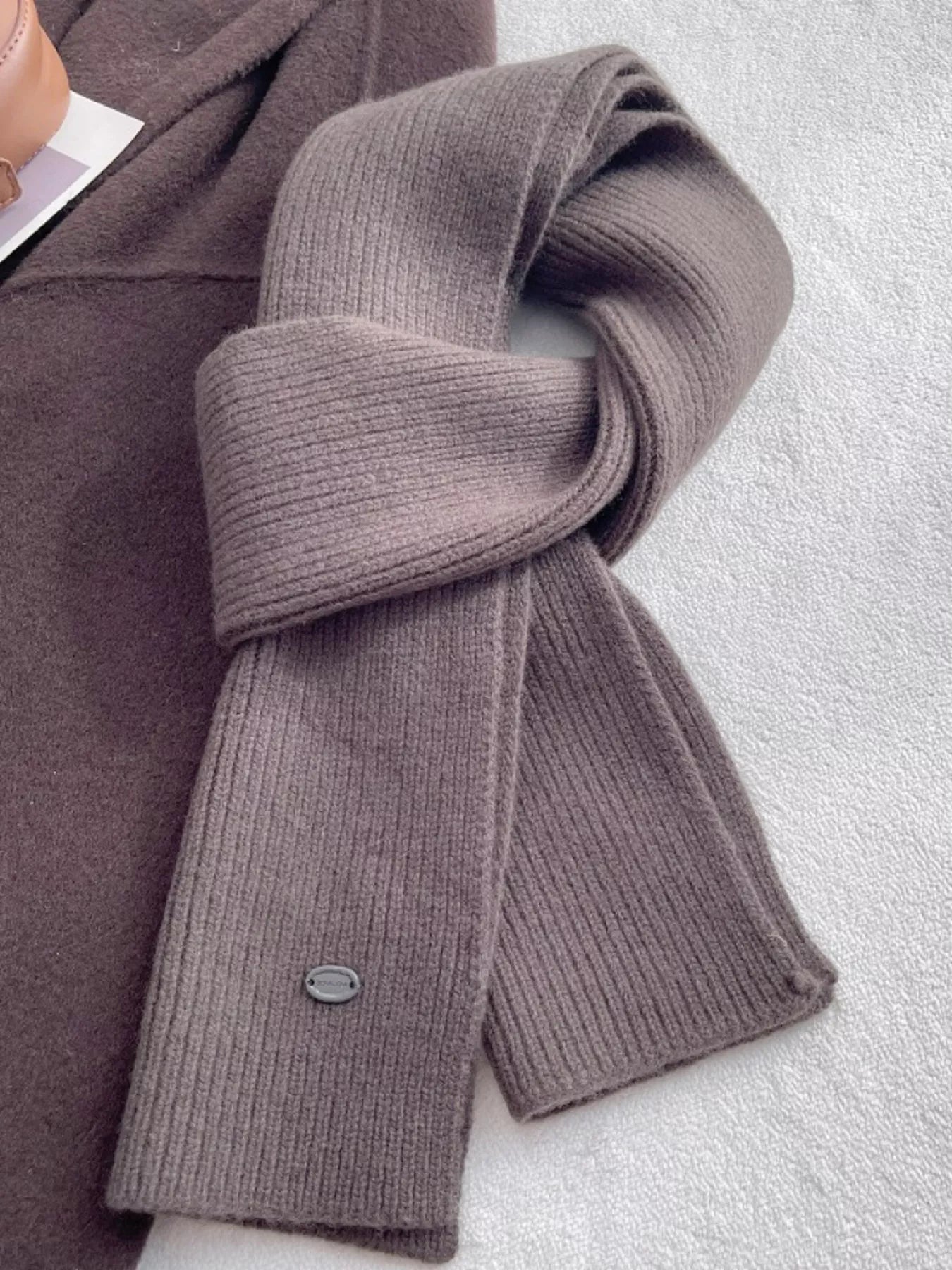 Soft Wool Knit Scarf - Premium variable from Tooksie - Just $49.99! Shop now at Tooksie