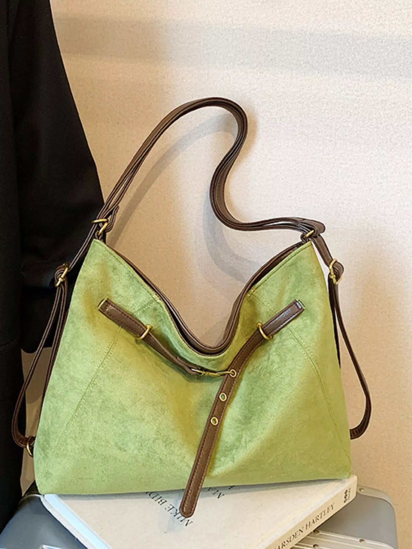 Vintage Soft Brushed Finish Tote - Premium variable from Tooksie - Just $30.99! Shop now at Tooksie