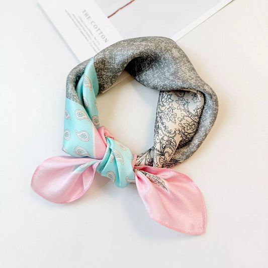 Printed Silk Scarf - Premium variable from Tooksie - Just $18.99! Shop now at Tooksie