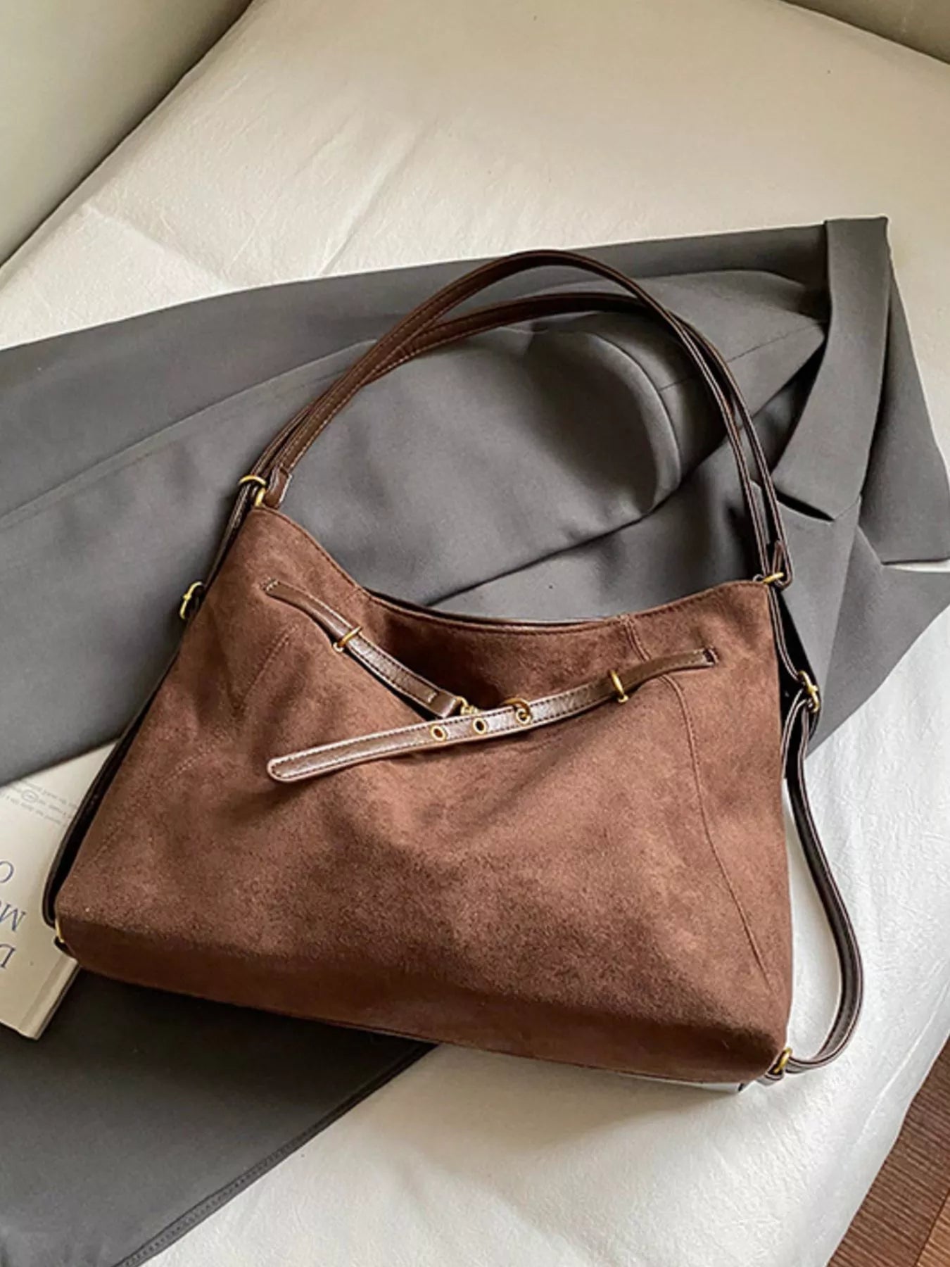 Vintage Soft Brushed Finish Tote - Premium variable from Tooksie - Just $30.99! Shop now at Tooksie