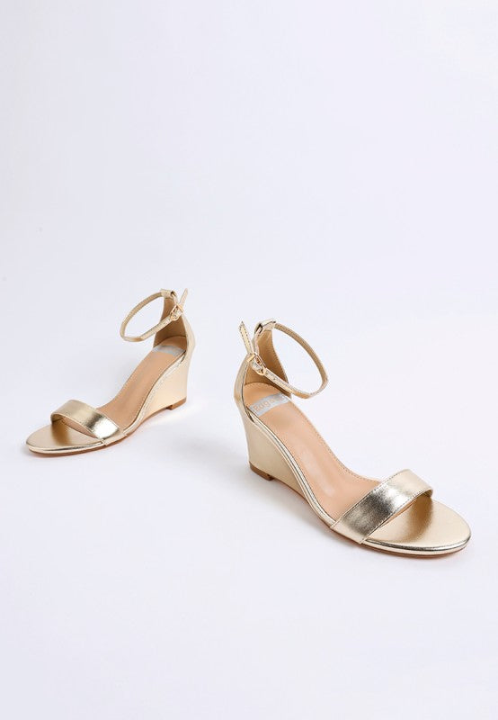 Wedge Heel Sandals - Premium variable from Tooksie - Just $80.99! Shop now at Tooksie