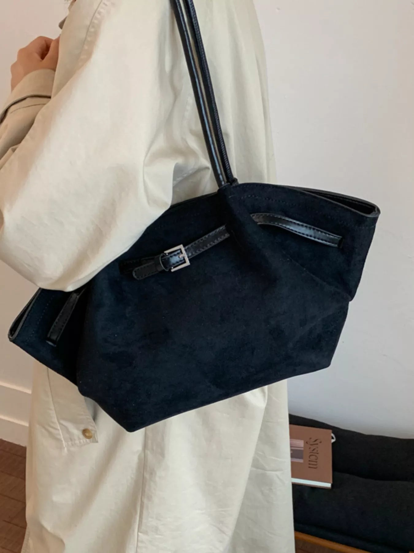 Buckle Tote Bag - Premium variable from Tooksie - Just $44.99! Shop now at Tooksie