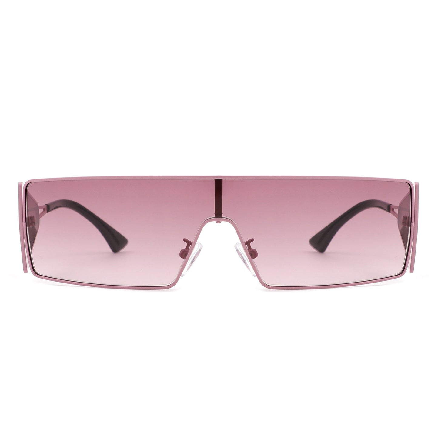 Square Wrap-Around Retro Rectangle Sunglasses - Premium variable from Tooksie - Just $13.99! Shop now at Tooksie