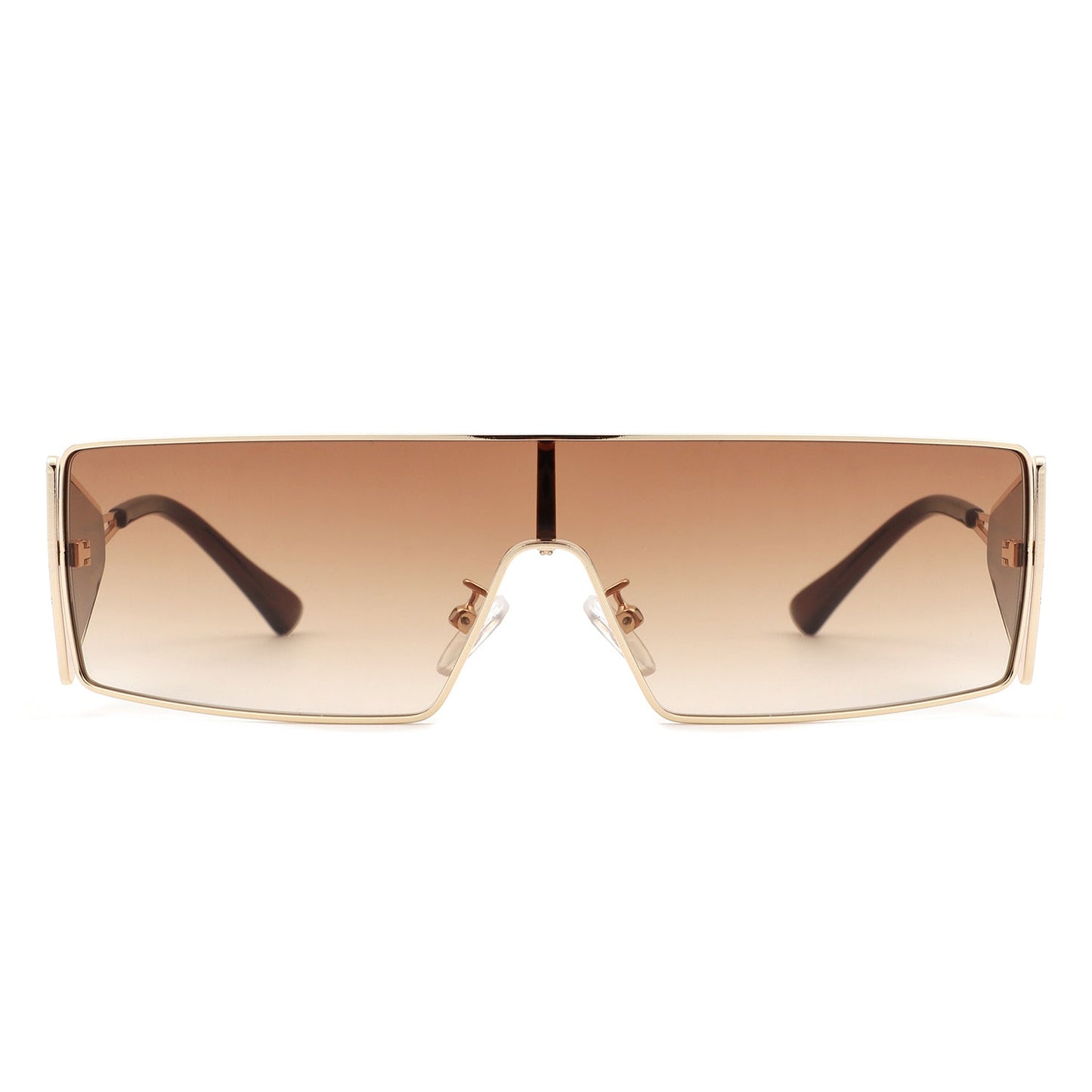 Square Wrap-Around Retro Rectangle Sunglasses - Premium variable from Tooksie - Just $13.99! Shop now at Tooksie