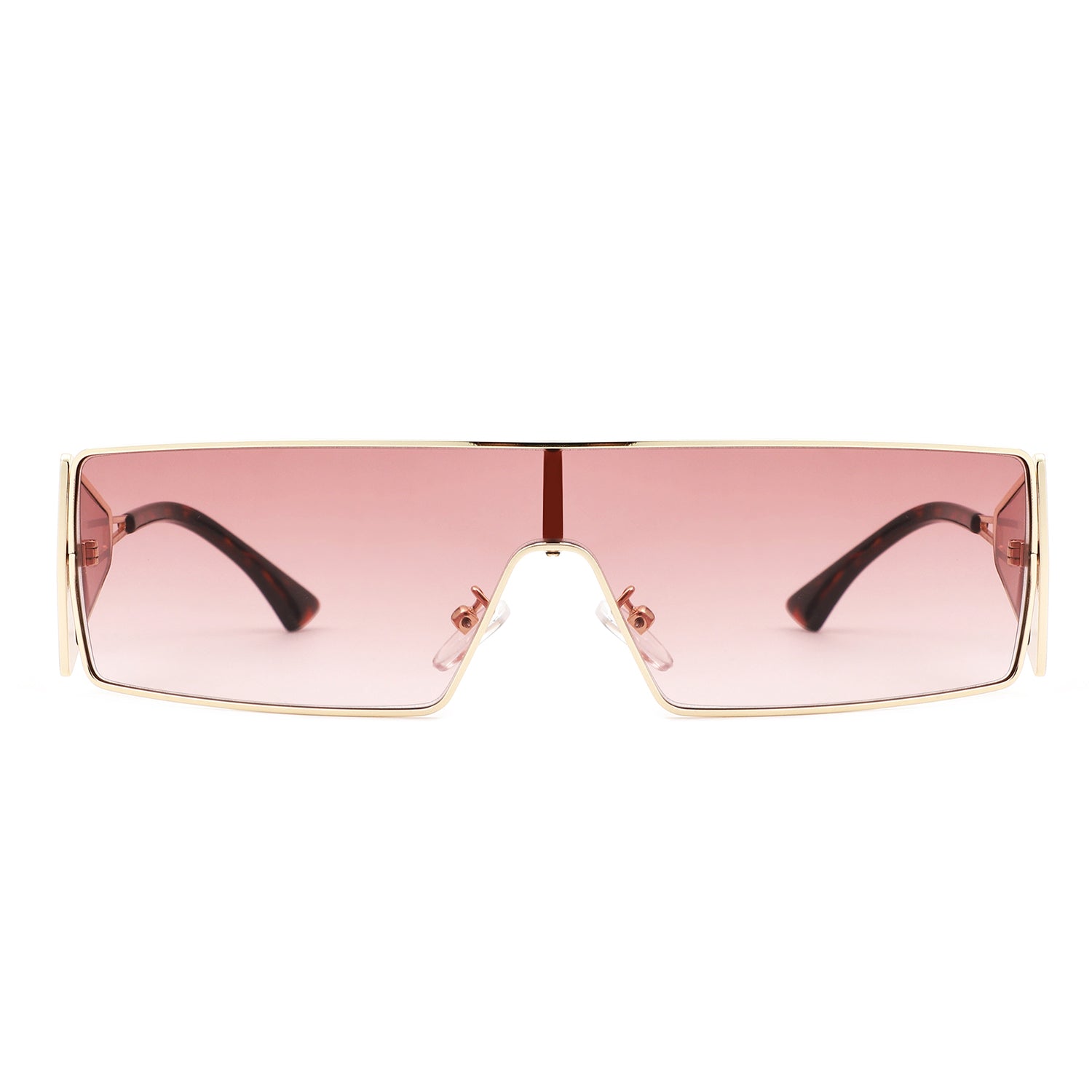 Square Wrap-Around Retro Rectangle Sunglasses - Premium variable from Tooksie - Just $13.99! Shop now at Tooksie