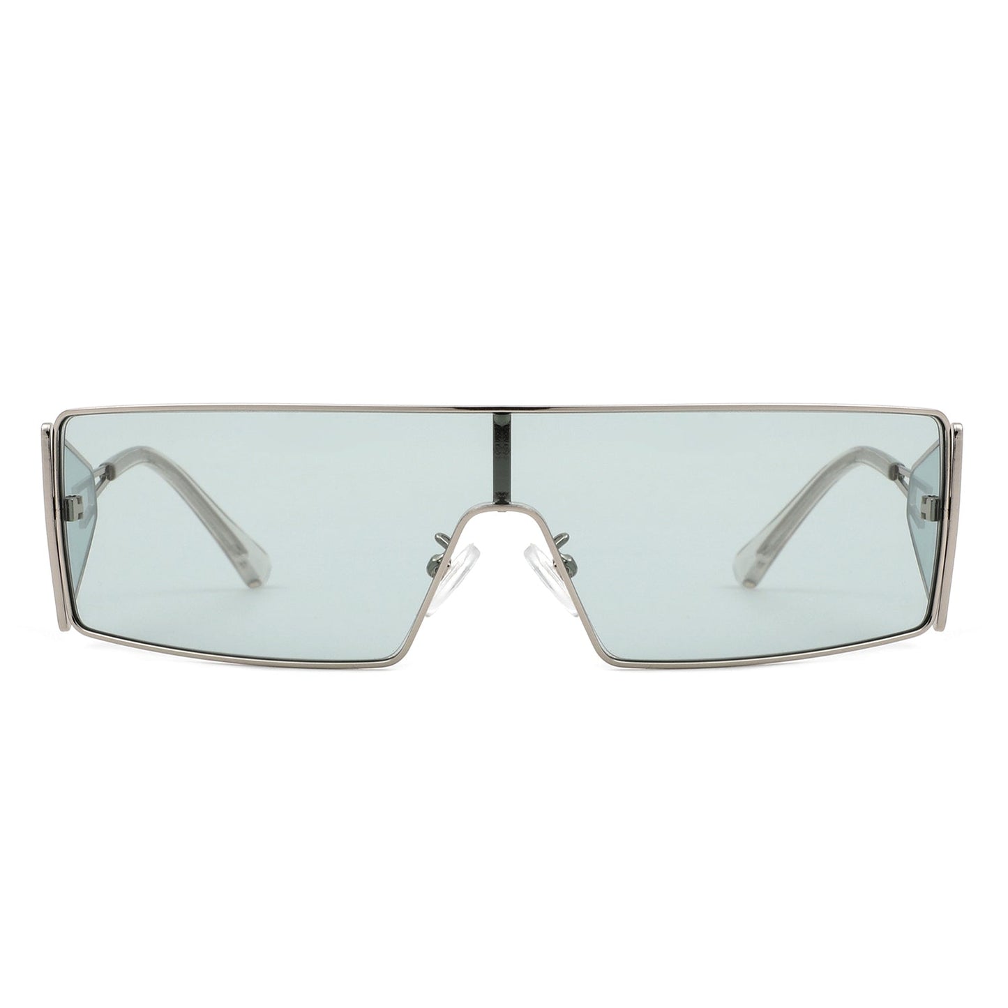 Square Wrap-Around Retro Rectangle Sunglasses - Premium variable from Tooksie - Just $13.99! Shop now at Tooksie