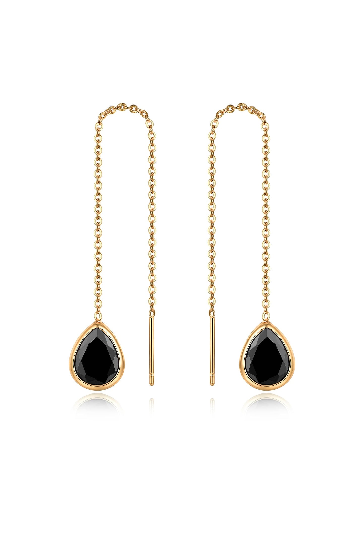 Barely There Chain and Crystal Dangle Earrings - Premium Earrings from Ettika - Just $35! Shop now at Tooksie