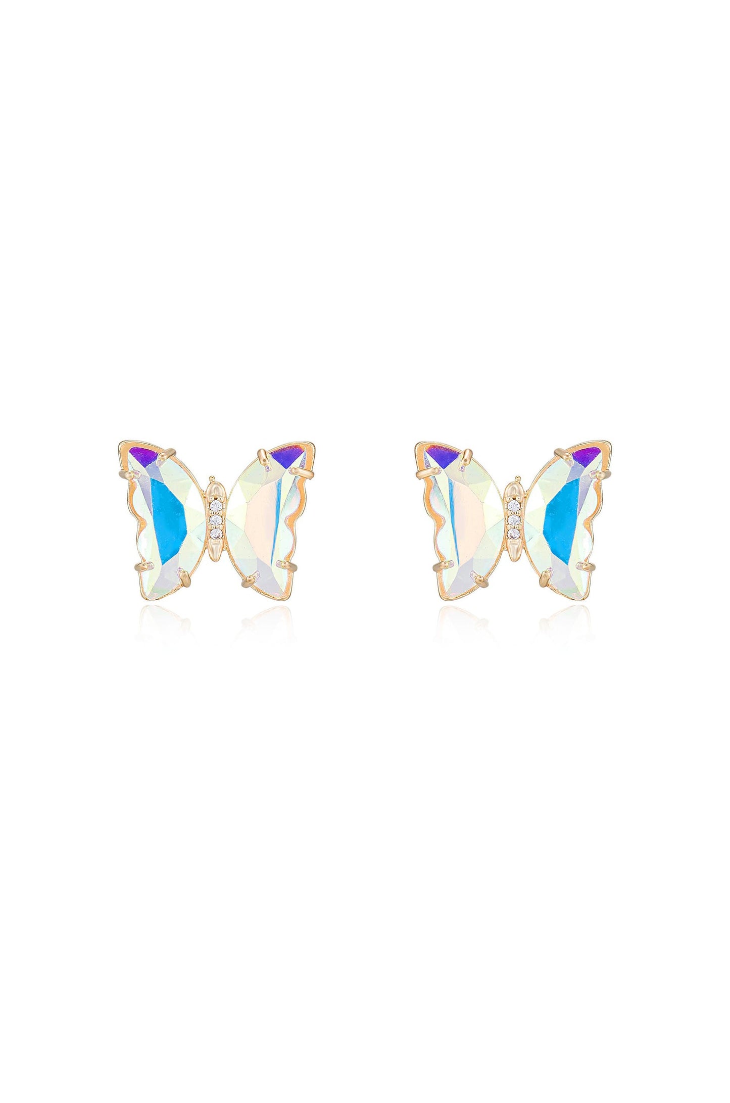 Flutter Away Crystal Earrings - Premium Earrings from Ettika - Just $35! Shop now at Tooksie
