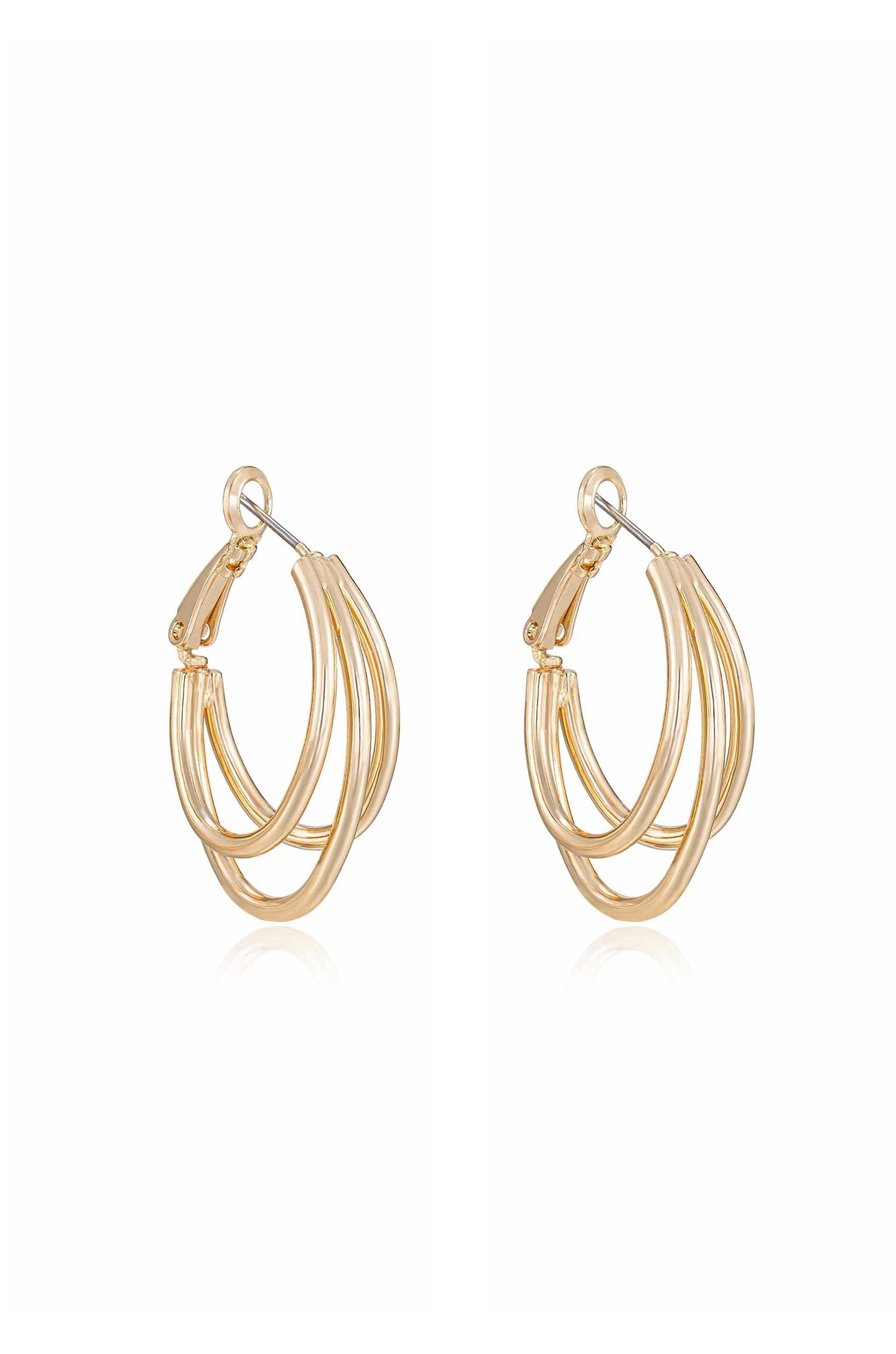 Helena Hoop Earrings - Premium Earrings from Ettika - Just $35! Shop now at Tooksie