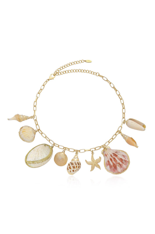 Private Island Assorted Shell Necklace - Premium Necklaces from Ettika - Just $70! Shop now at Tooksie