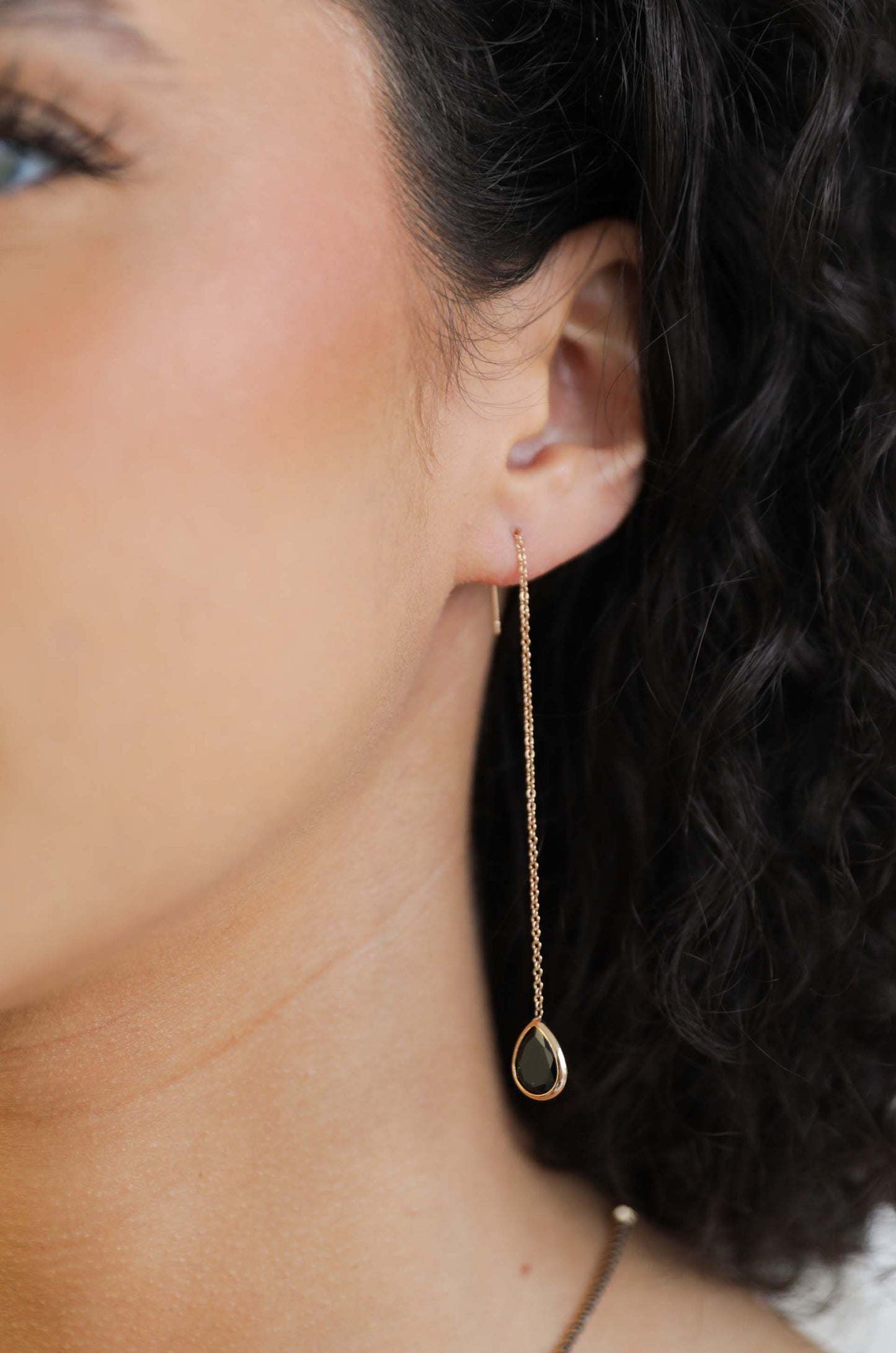 Barely There Chain and Crystal Dangle Earrings - Premium Earrings from Ettika - Just $35! Shop now at Tooksie