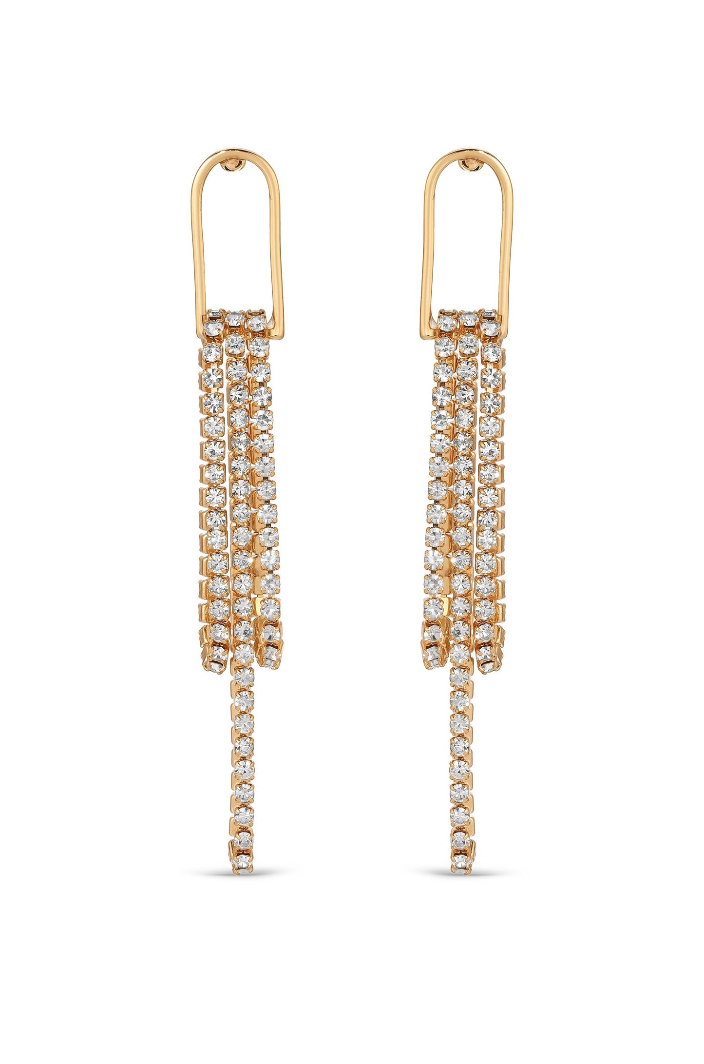 Hanging On Crystal Dangle Earrings - Premium Earrings from Ettika - Just $40! Shop now at Tooksie