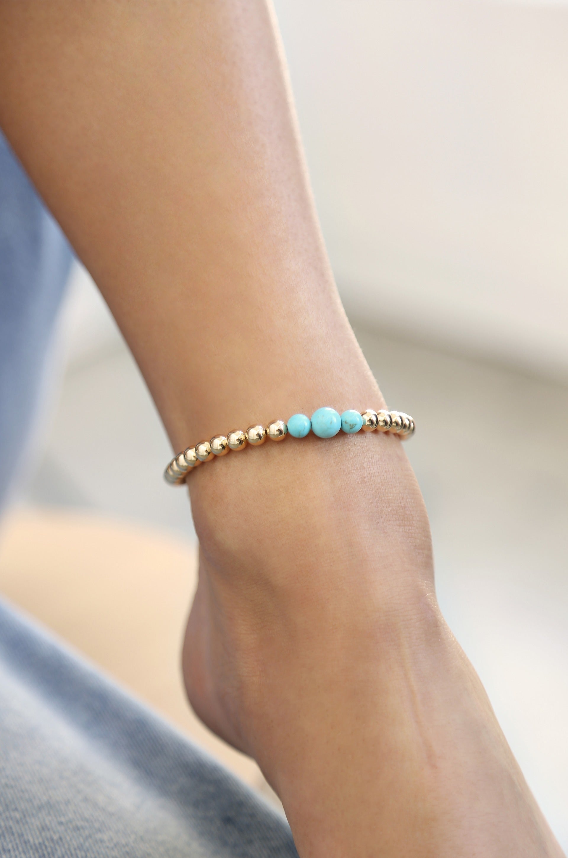 Crystal Ball Anklet - Premium Anklets from Ettika - Just $40! Shop now at Tooksie