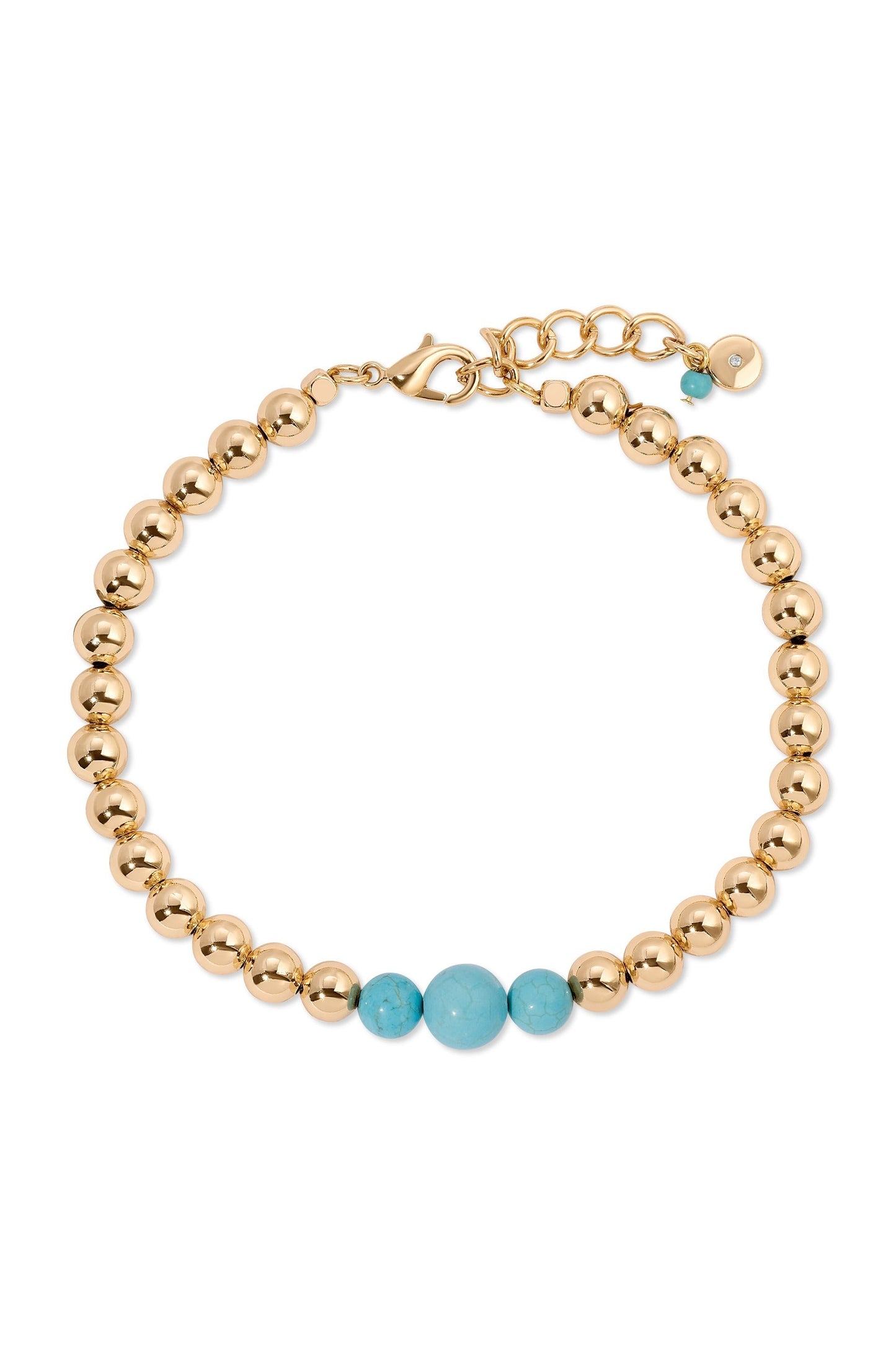 Crystal Ball Anklet - Premium Anklets from Ettika - Just $40! Shop now at Tooksie