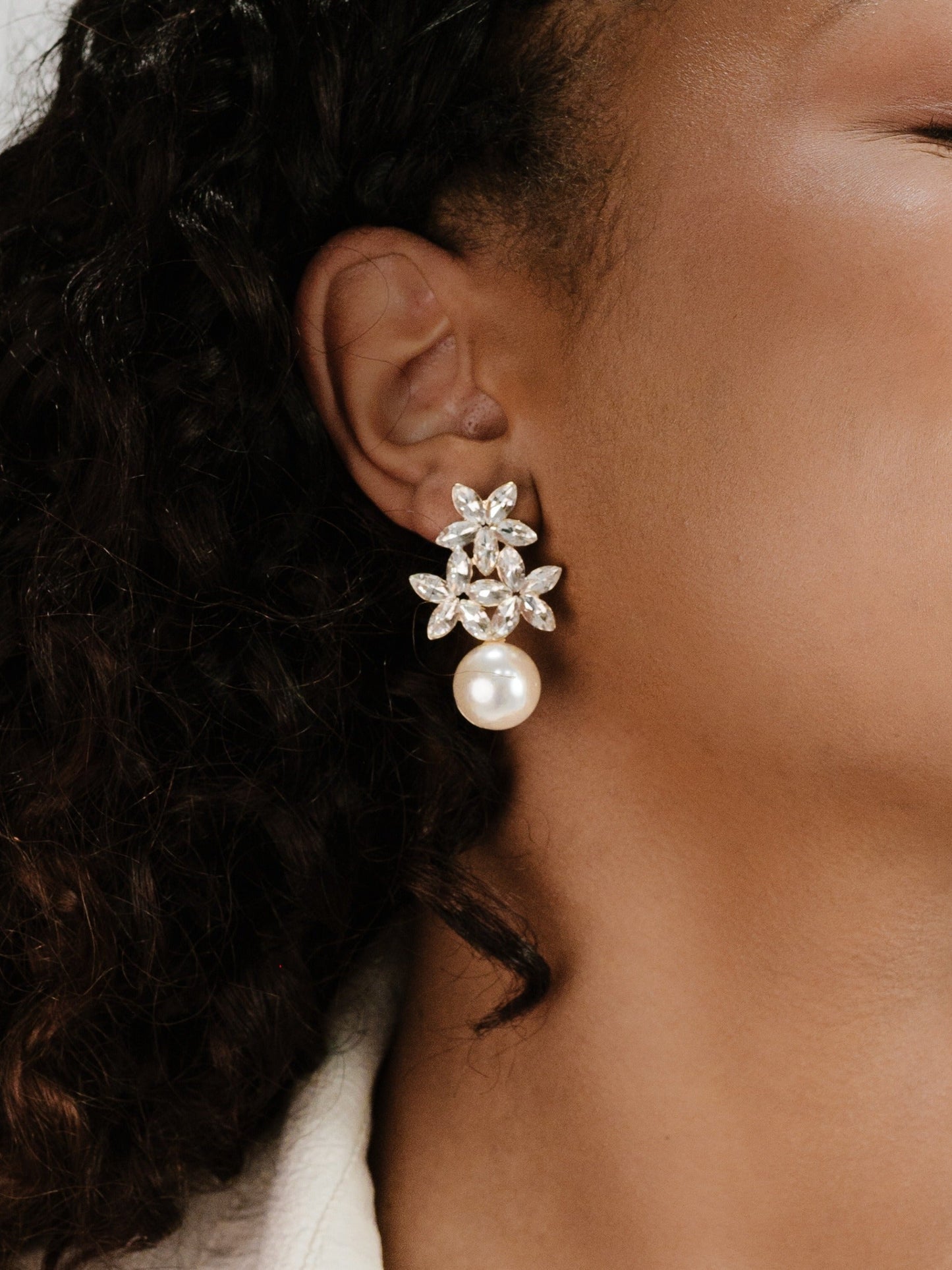 Best Day Crystal & Pearl Earrings - Premium Earrings from Ettika - Just $45! Shop now at Tooksie