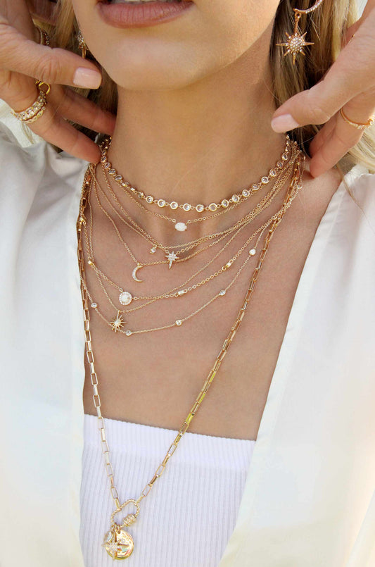 Charmed For Sure Necklace - Premium Necklaces from Ettika - Just $55! Shop now at Tooksie