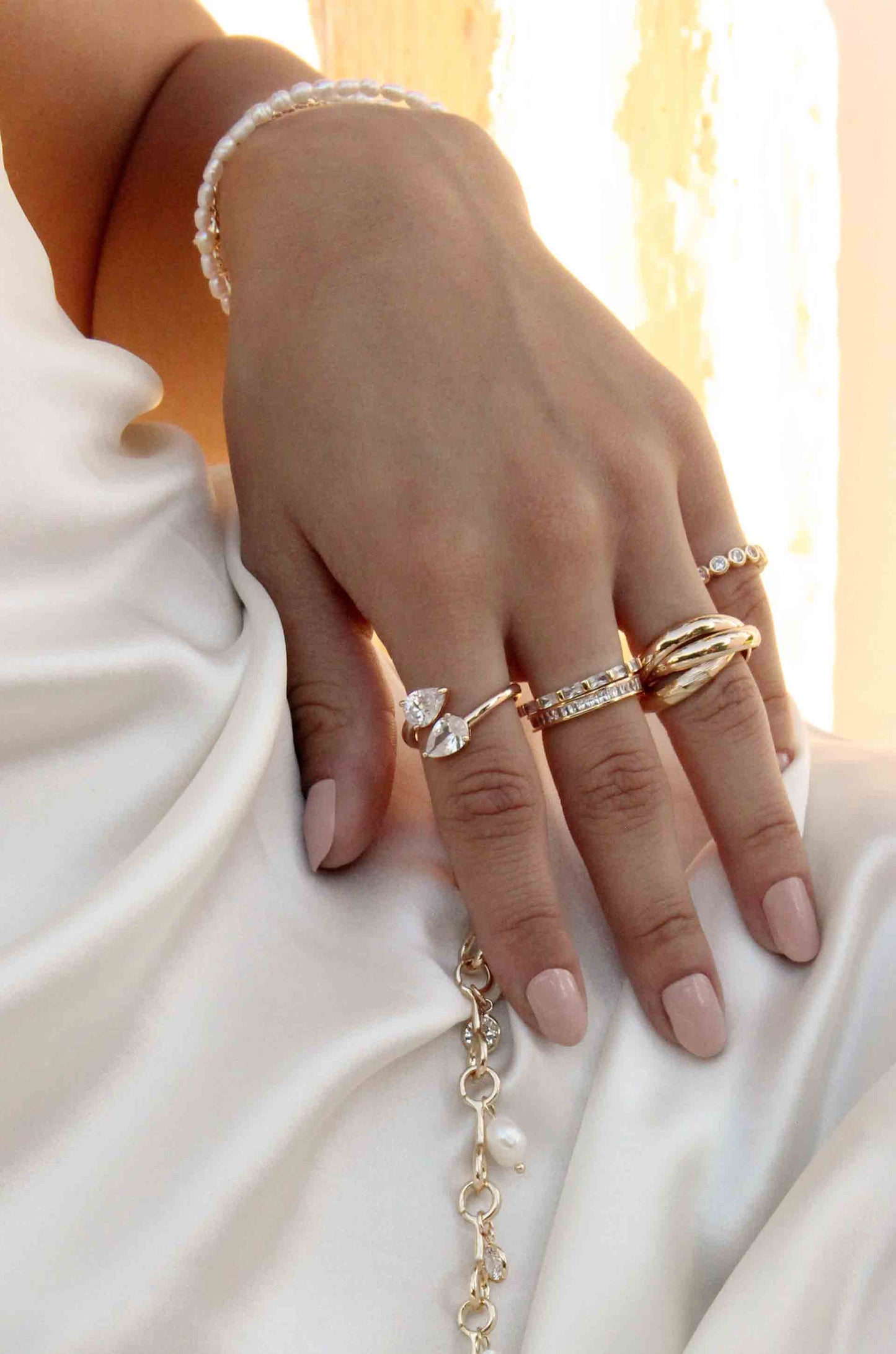 Don't Get It Twisted Gold Ring - Premium Rings from Ettika - Just $35! Shop now at Tooksie