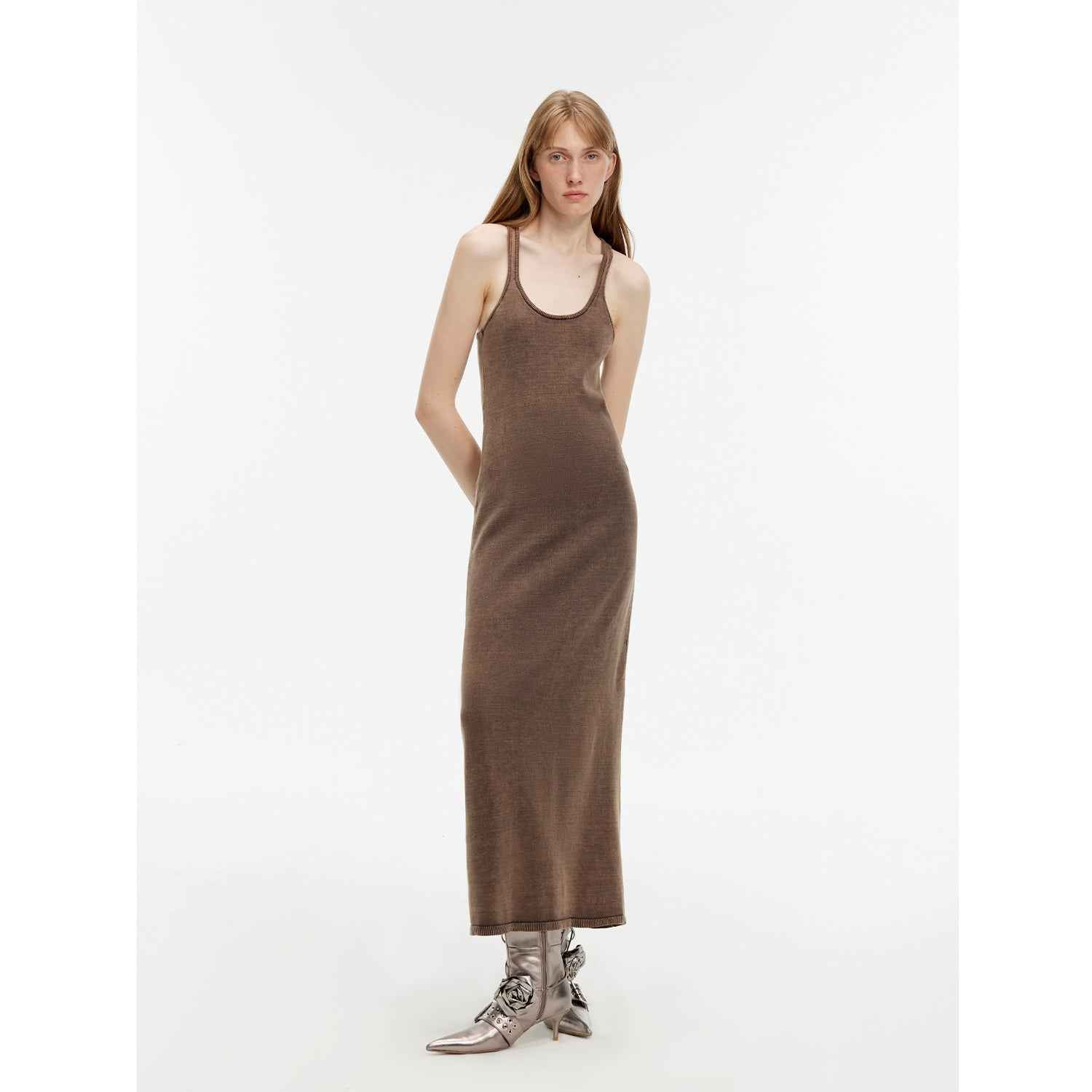 Vintage Fade Distressed Dress - Premium variable from Tooksie - Just $66.99! Shop now at Tooksie