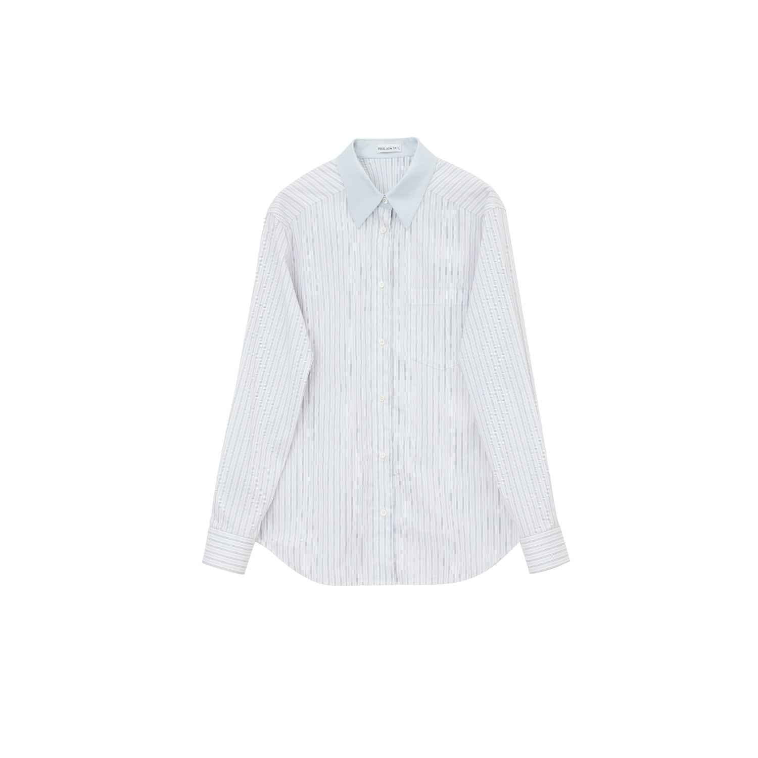 Classic Striped Shirt - Premium Women's Fashion - Women's Clothing - Blouses & Shirts from Tooksie - Just $53.99! Shop now at Tooksie